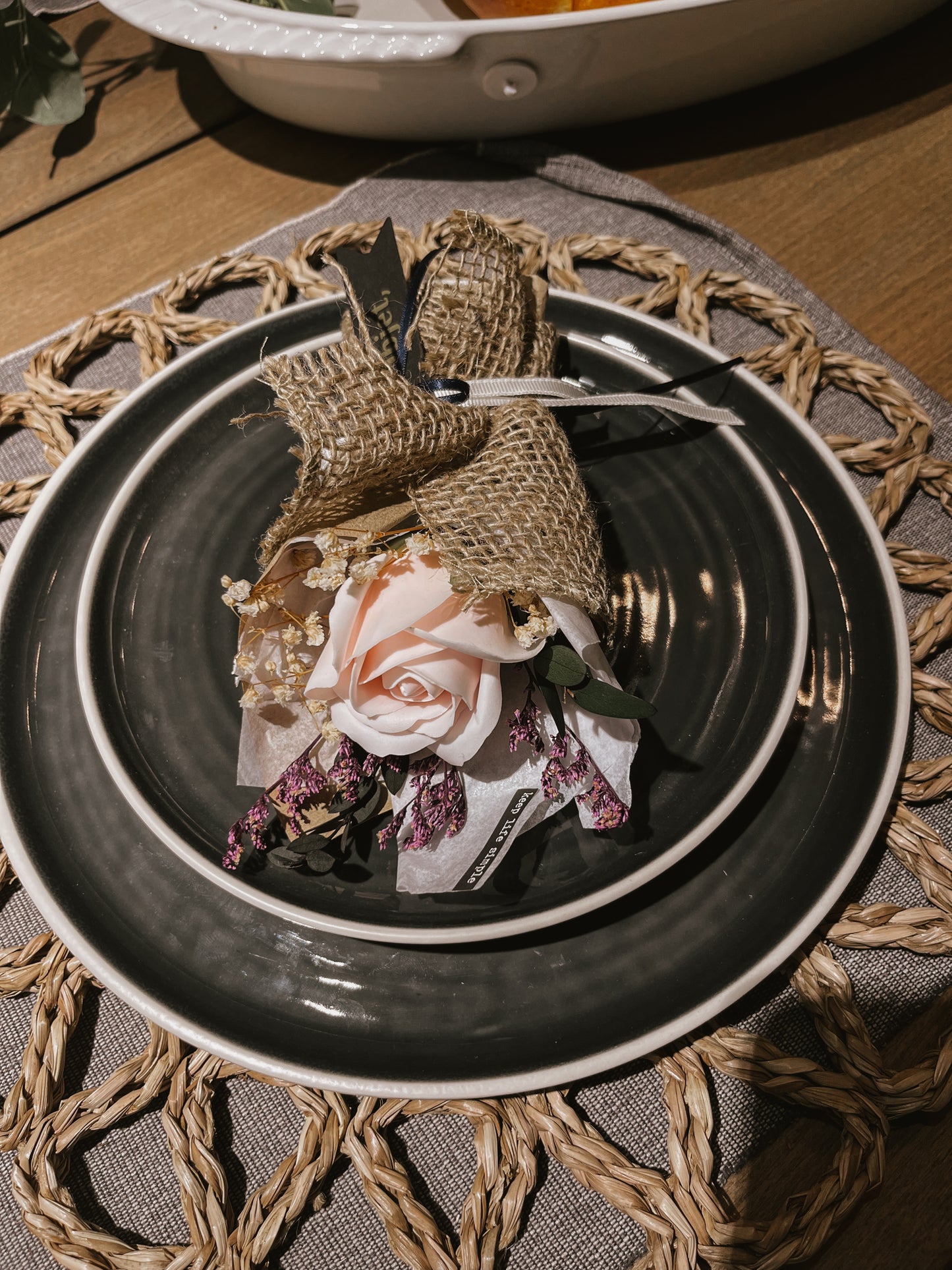 Rose soap mini bouquet 3