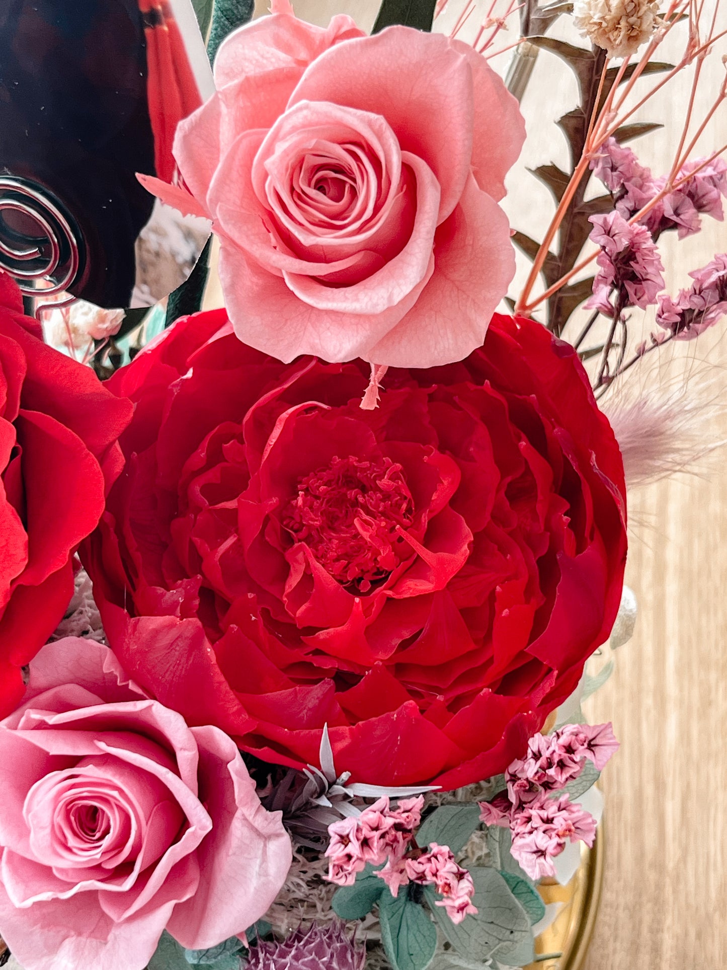 A Blooming Memory Under Glass (Customizable)
