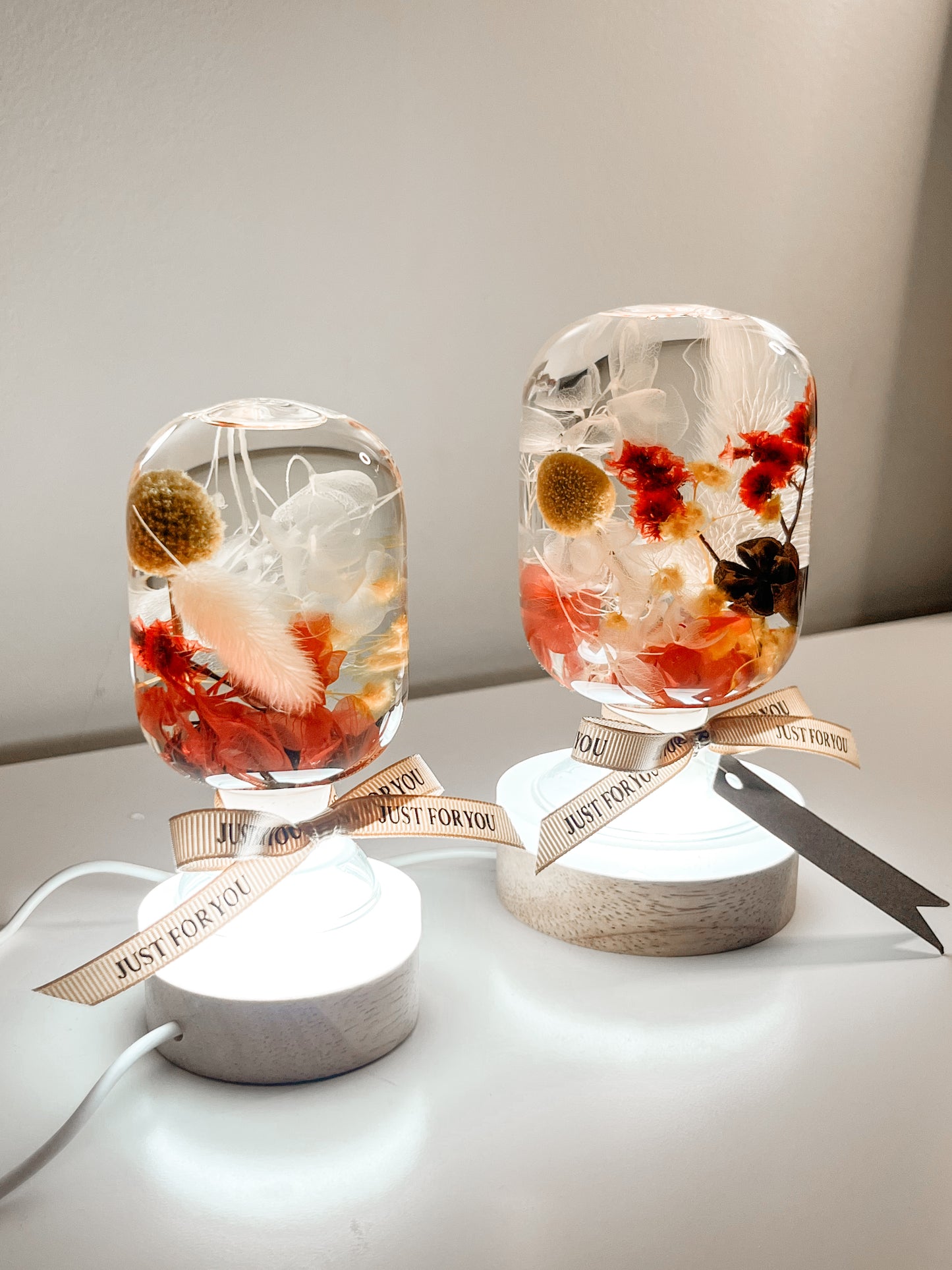 LED Flower Lamp Crystal Ball #6 - Caribbean Sunset