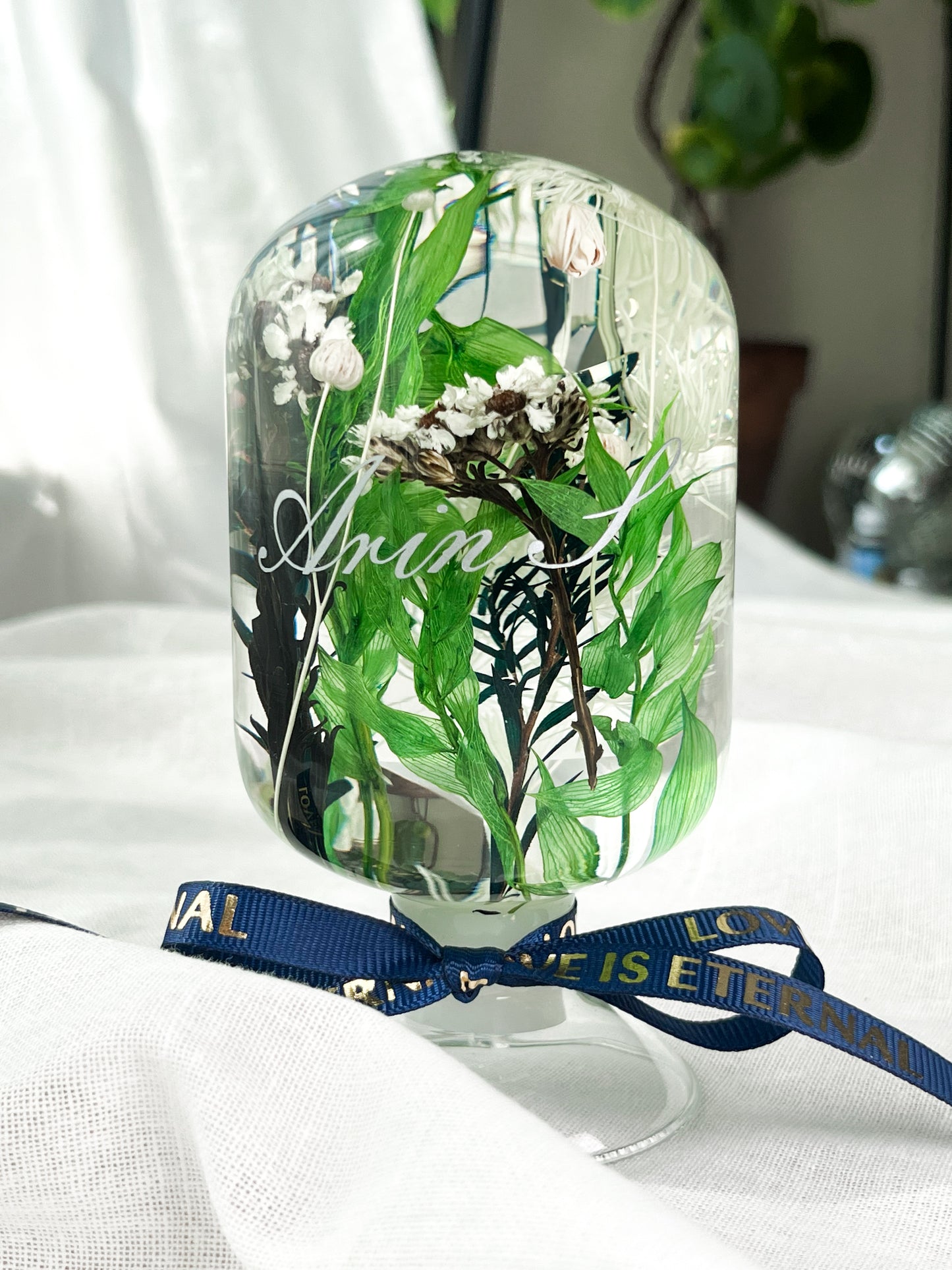 LED Plant Lamp Crystal Ball #2 - Forest Glow