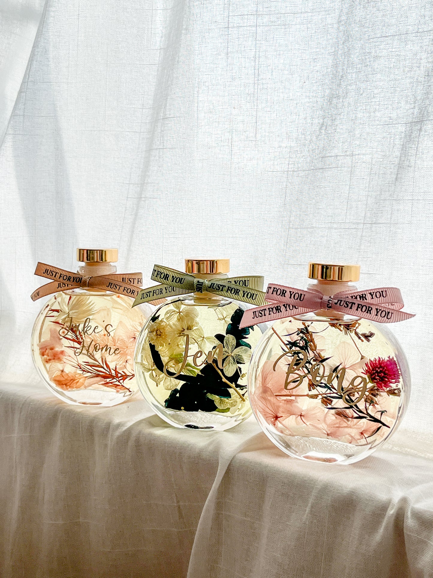 Round Flower Reed Diffuser