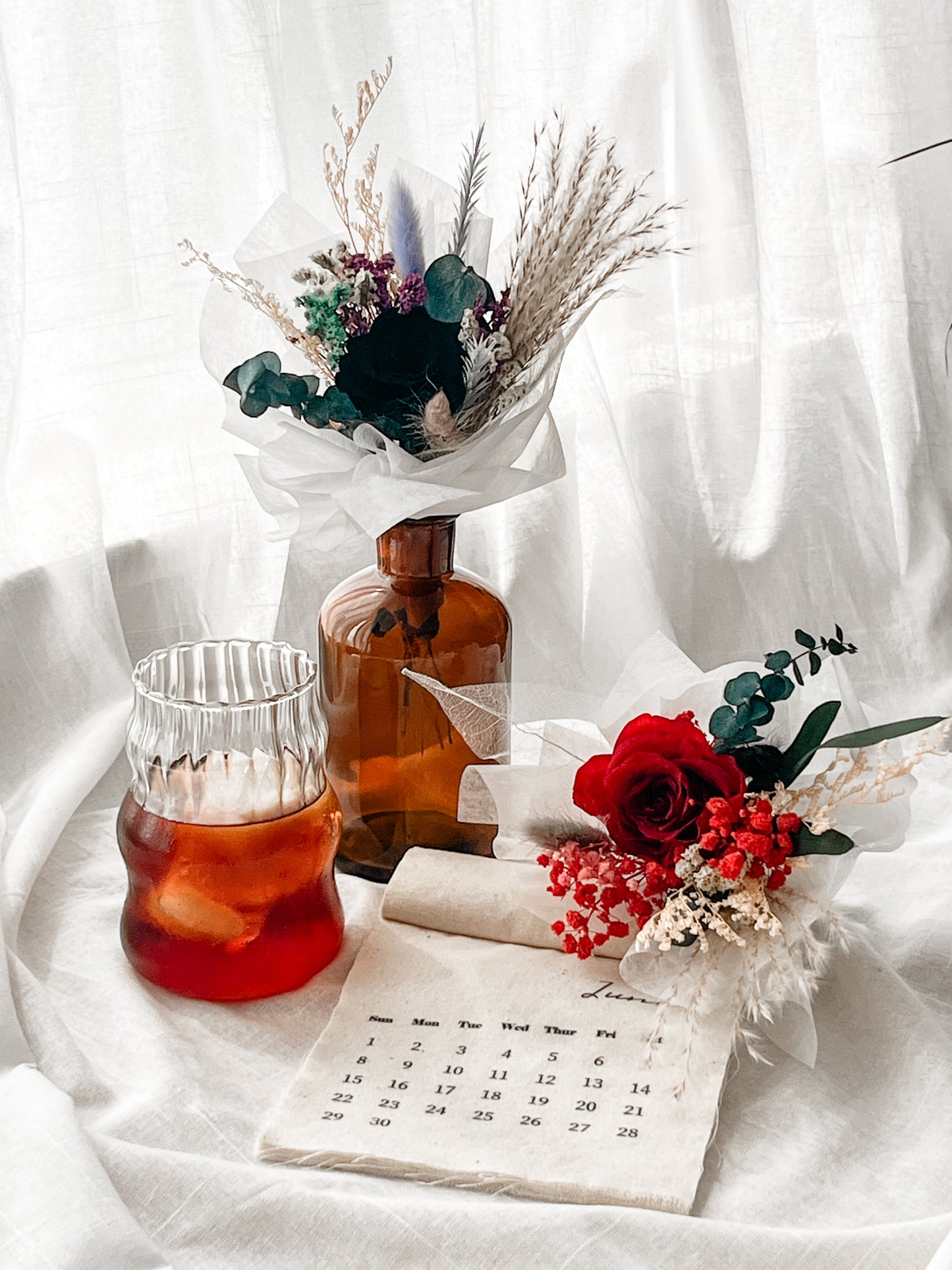 Preserved rose bouquet for special moment