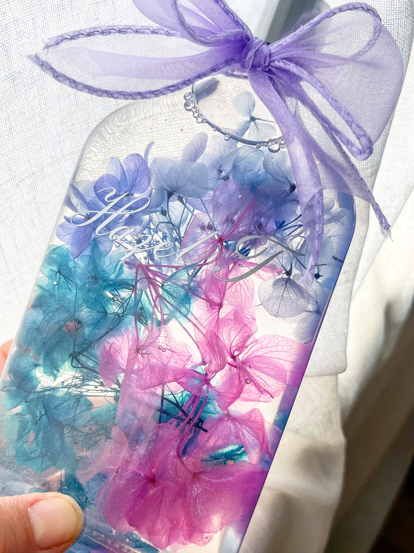 LED Light Bottle #14 - Ocean's Embrace