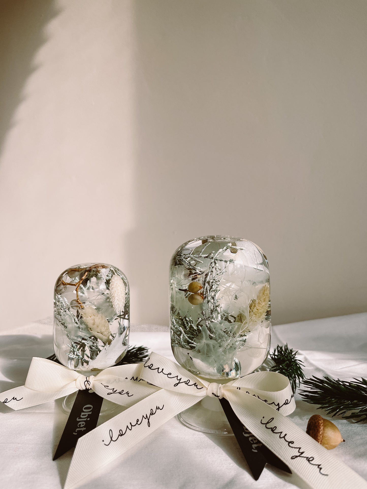 LED Flower Lamp Crystal Ball #9 - Winter Breeze