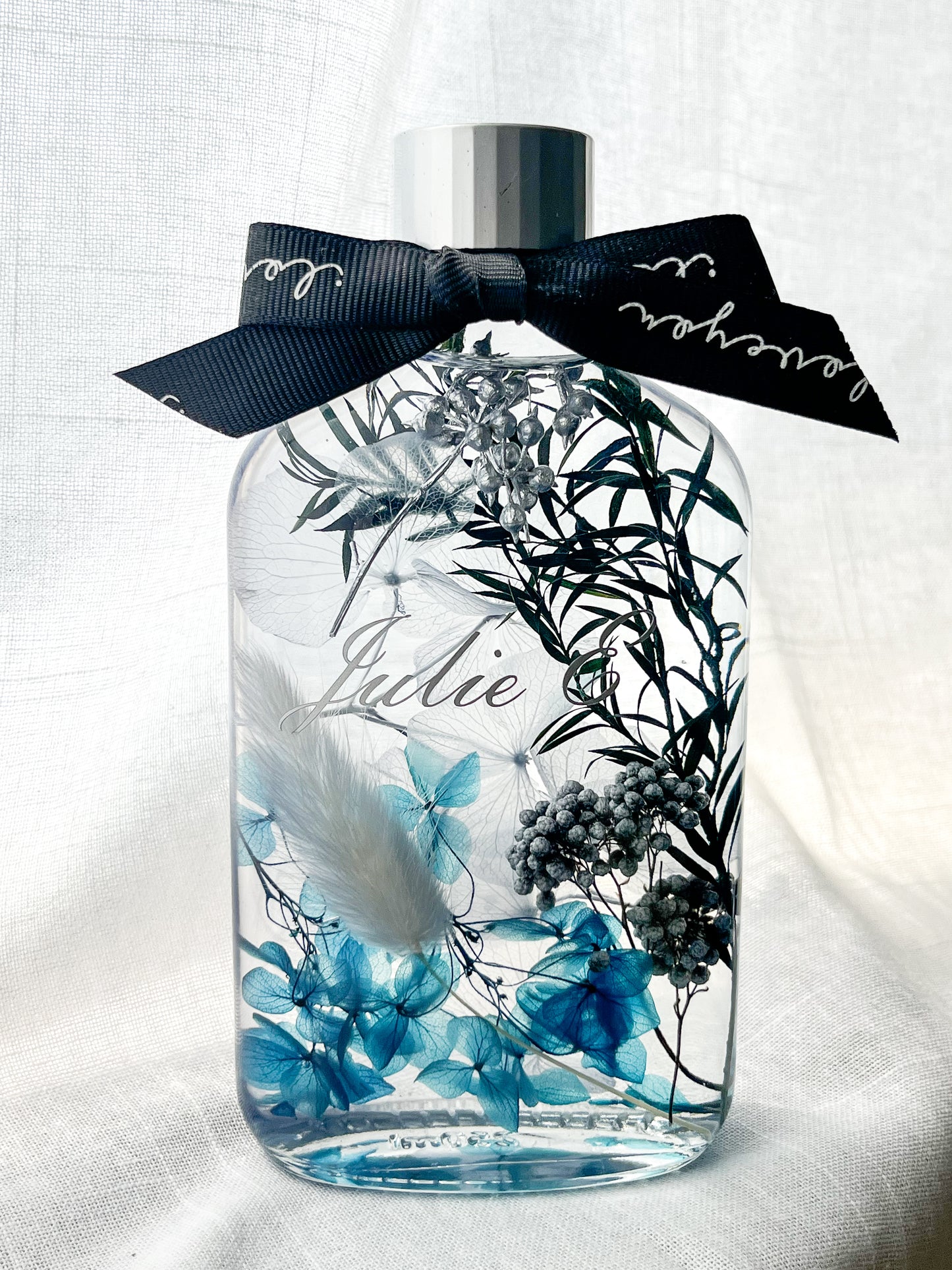 LED Light Bottle #9 - Azure Mist