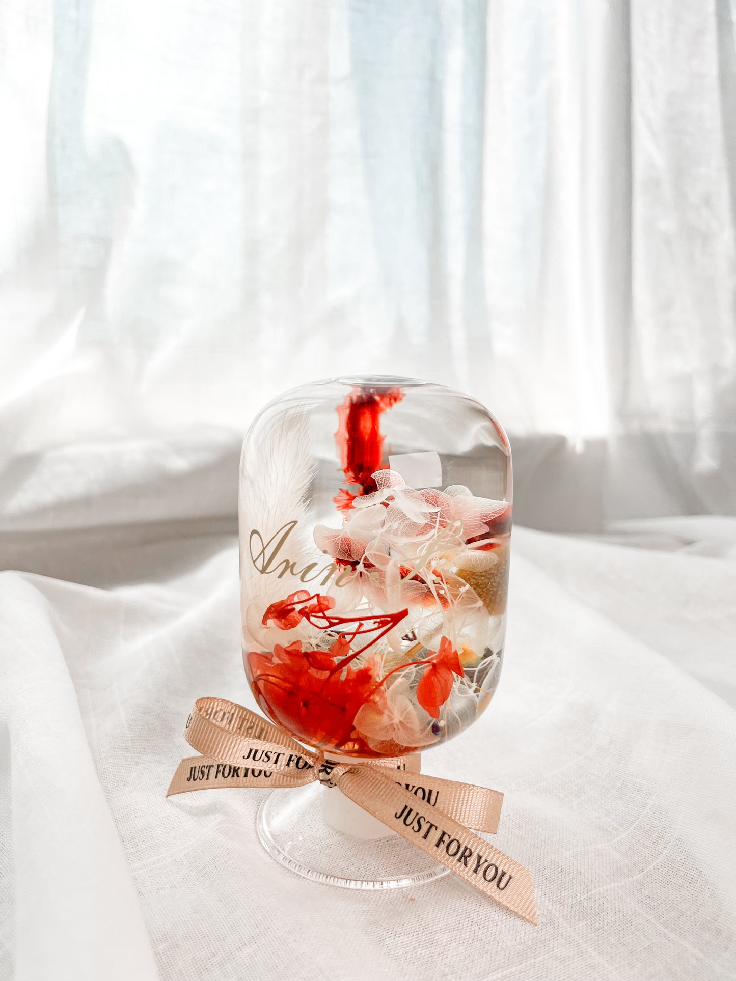 LED Flower Lamp Crystal Ball #6 - Caribbean Sunset