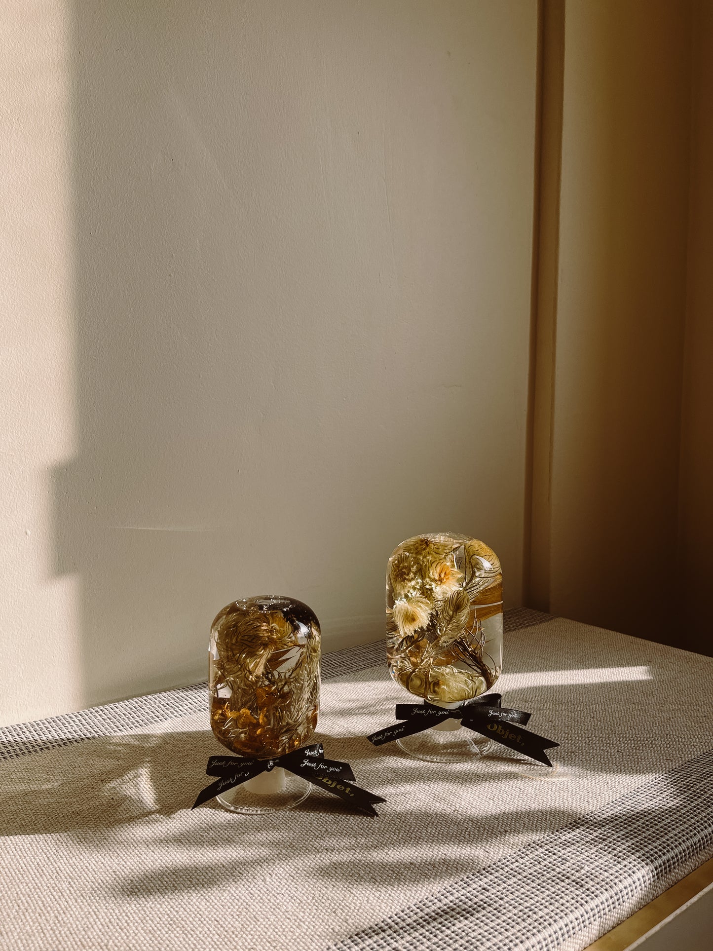 LED Light Crystal Ball #12 - Golden Phylica