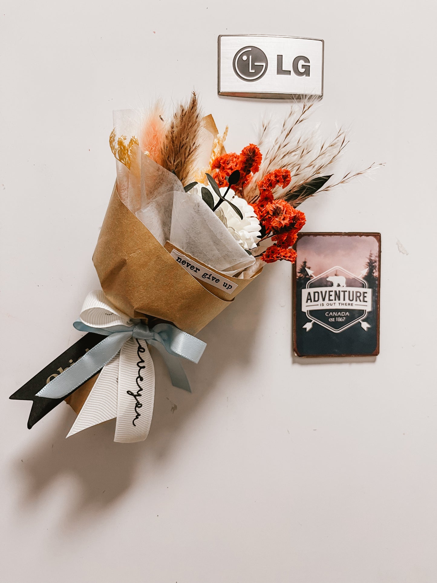 Carnation soap mini bouquet