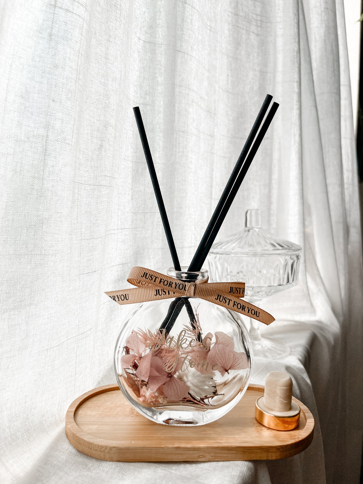 Round Flower Reed Diffuser