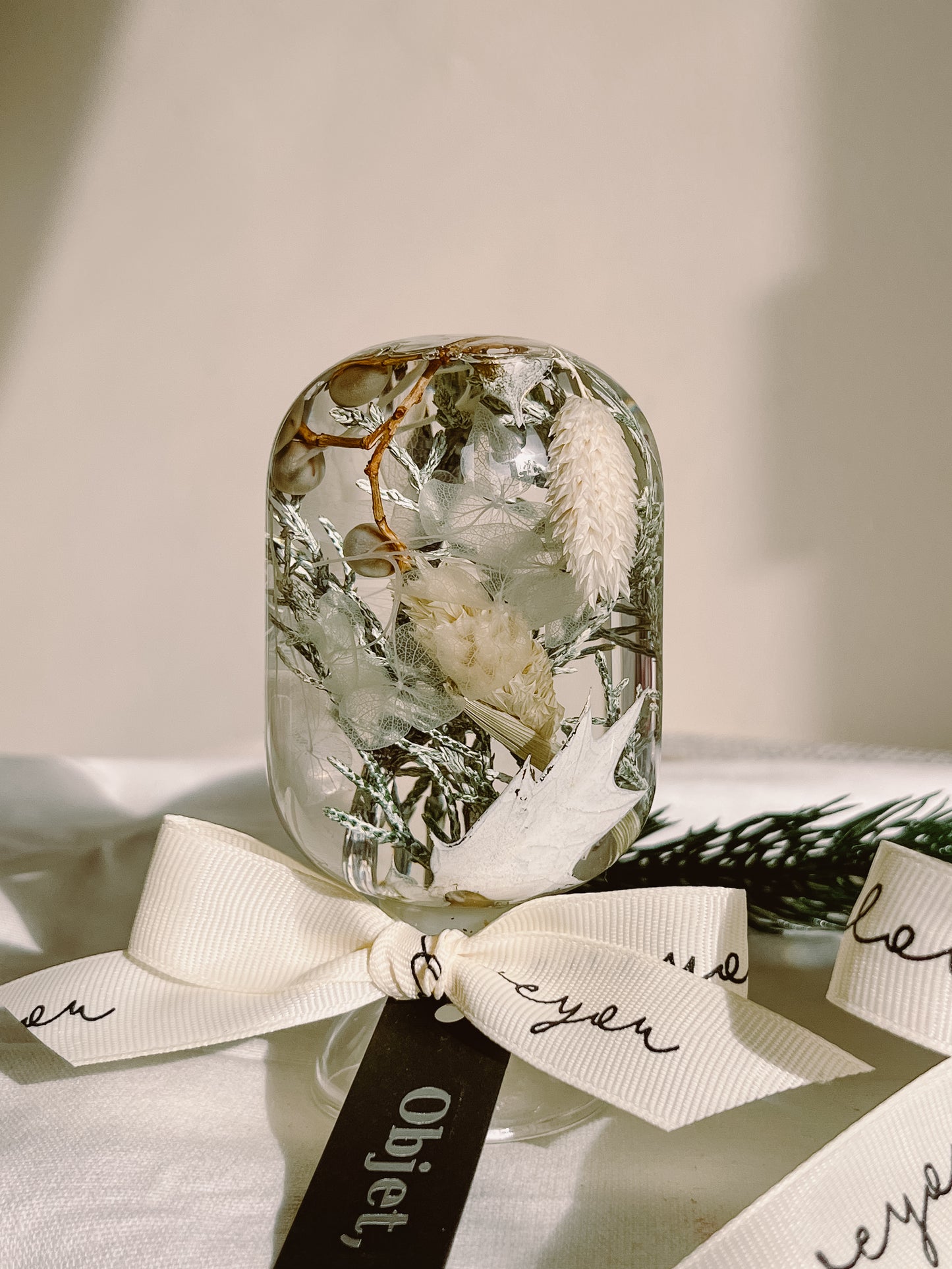 LED Flower Lamp Crystal Ball #9 - Winter Breeze