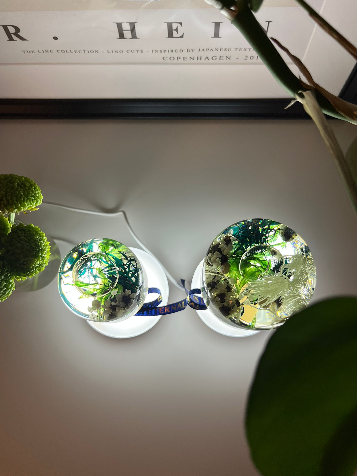 LED Plant Lamp Crystal Ball #2 - Forest Glow