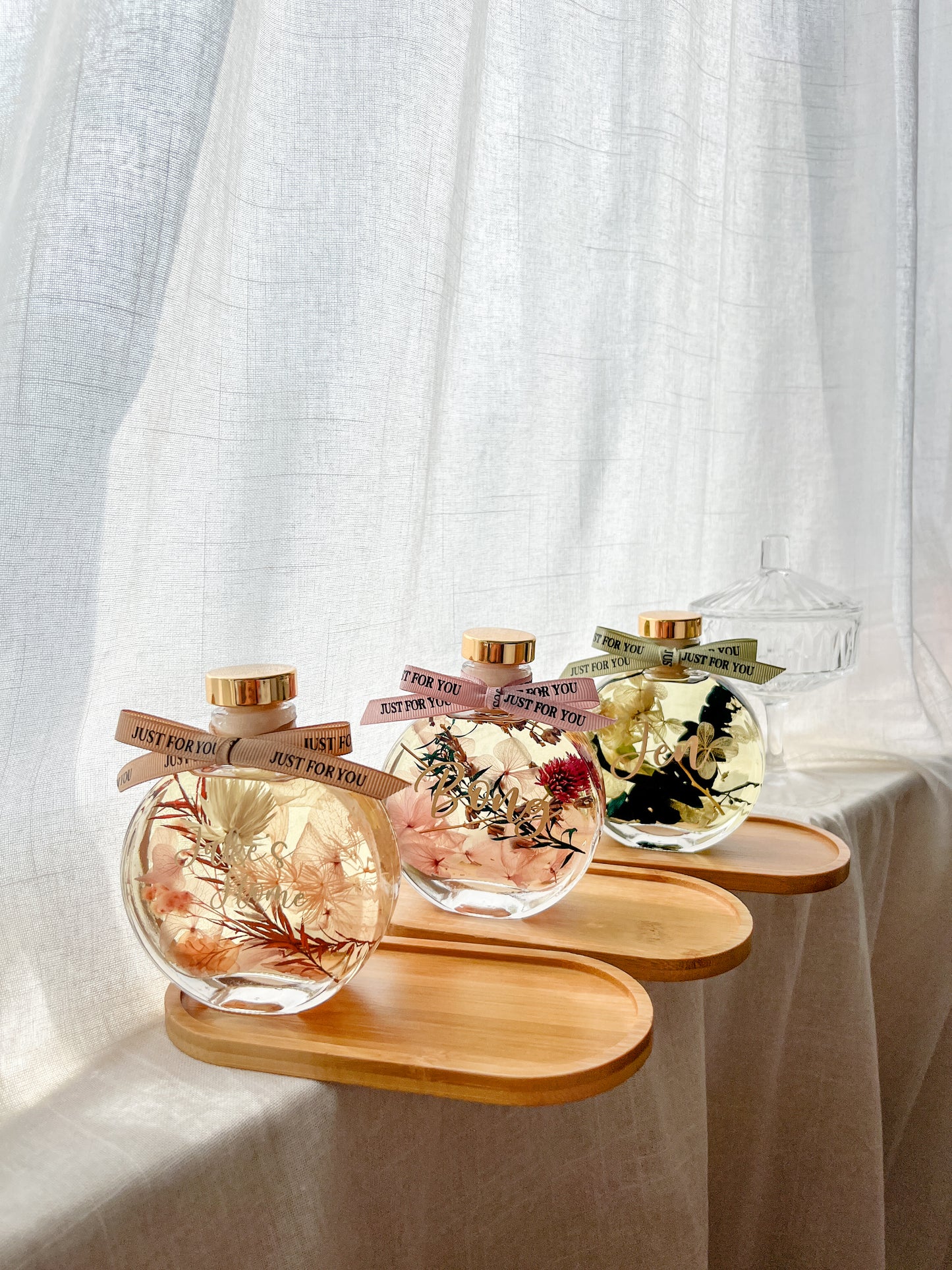Round Flower Reed Diffuser