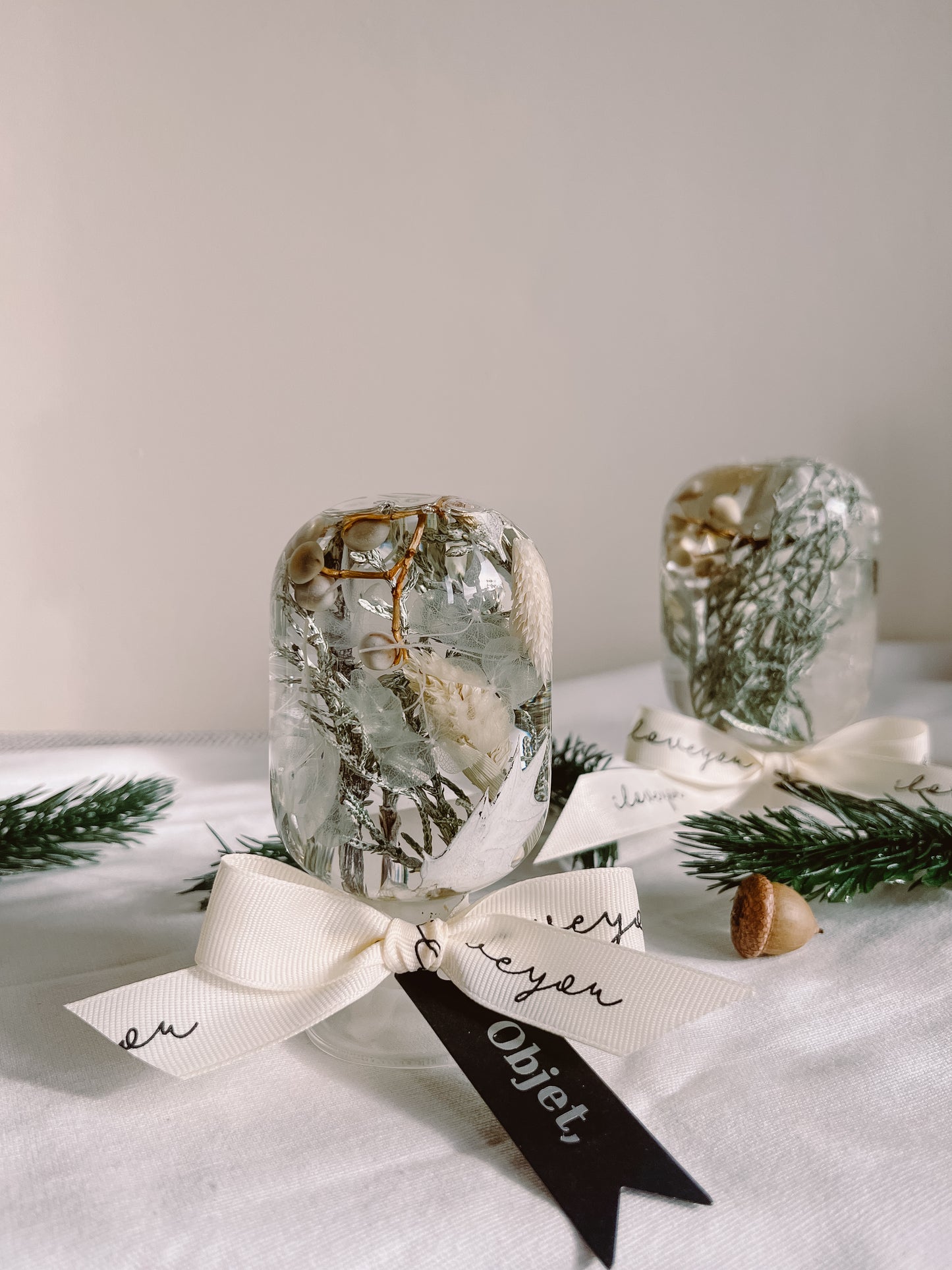 LED Flower Lamp Crystal Ball #9 - Winter Breeze