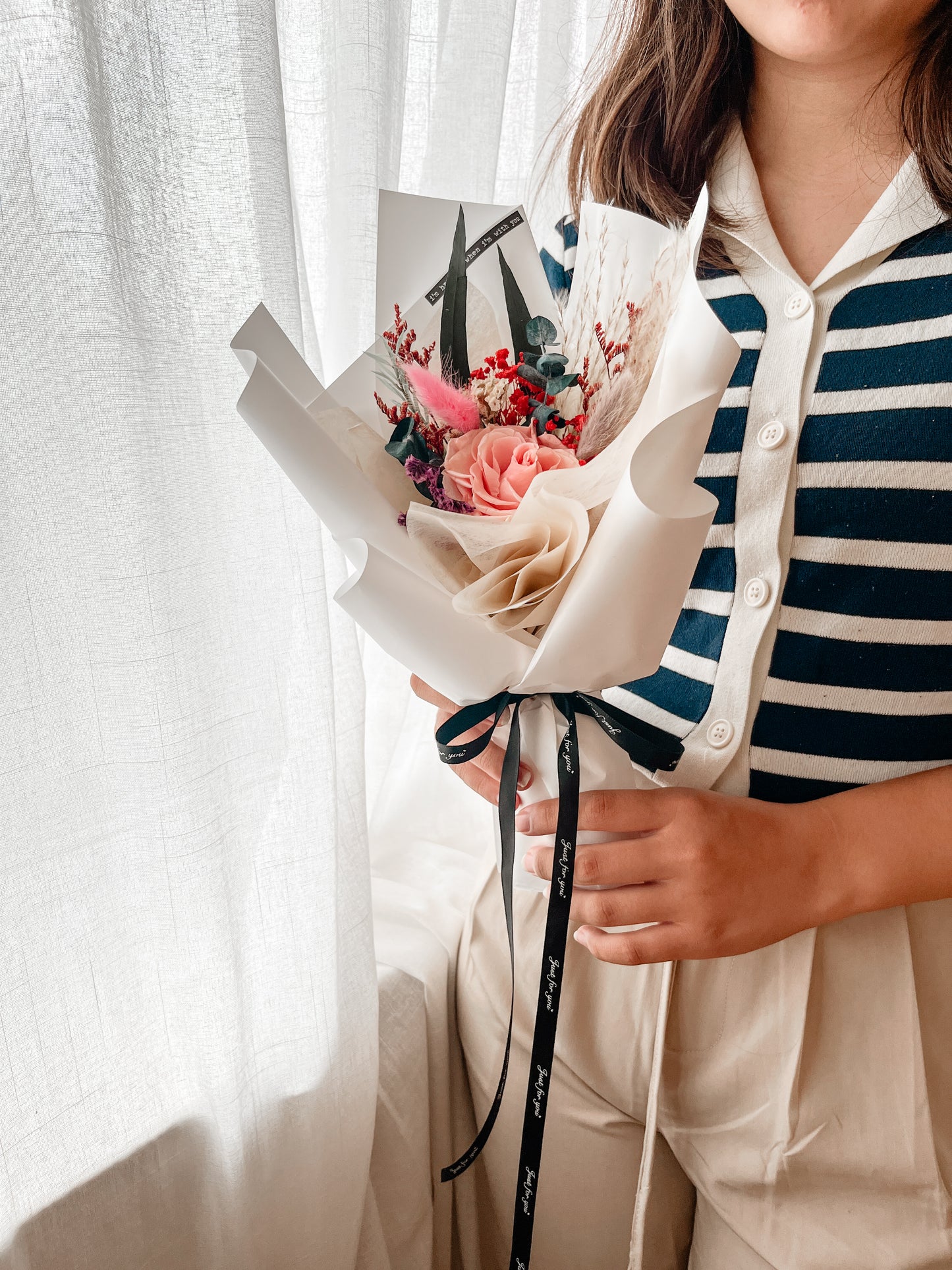Preserved rose bouquet for special moment