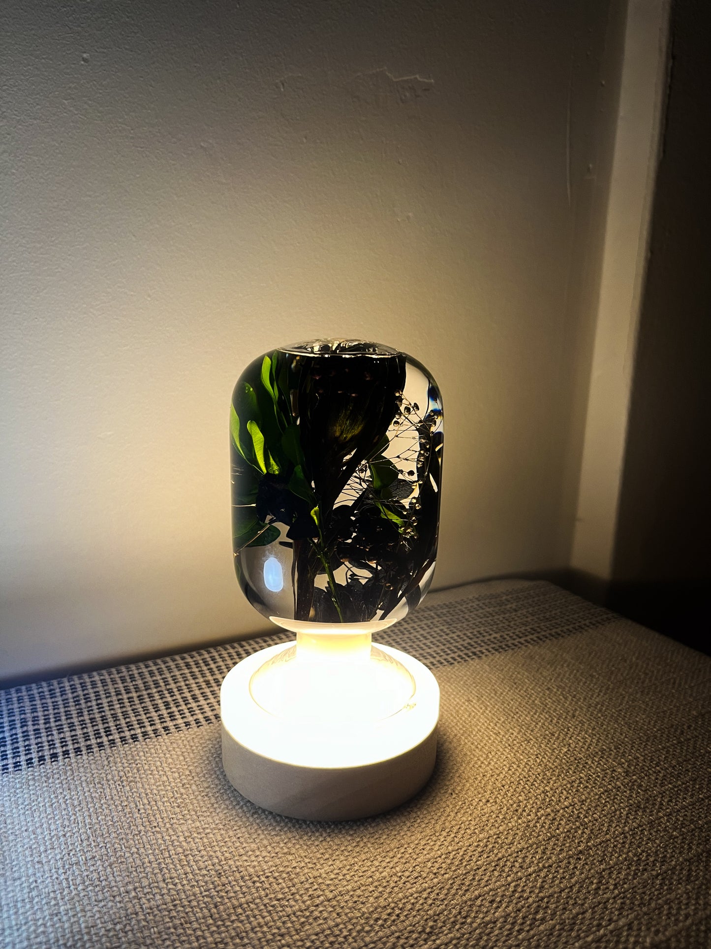 LED Plant Lamp Crystal Ball #5 - Midnight Forest