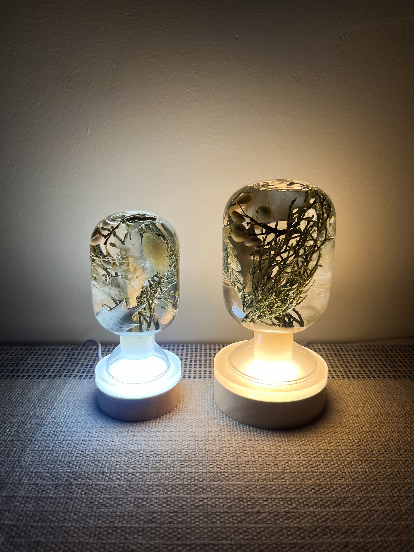 LED Flower Lamp Crystal Ball #9 - Winter Breeze