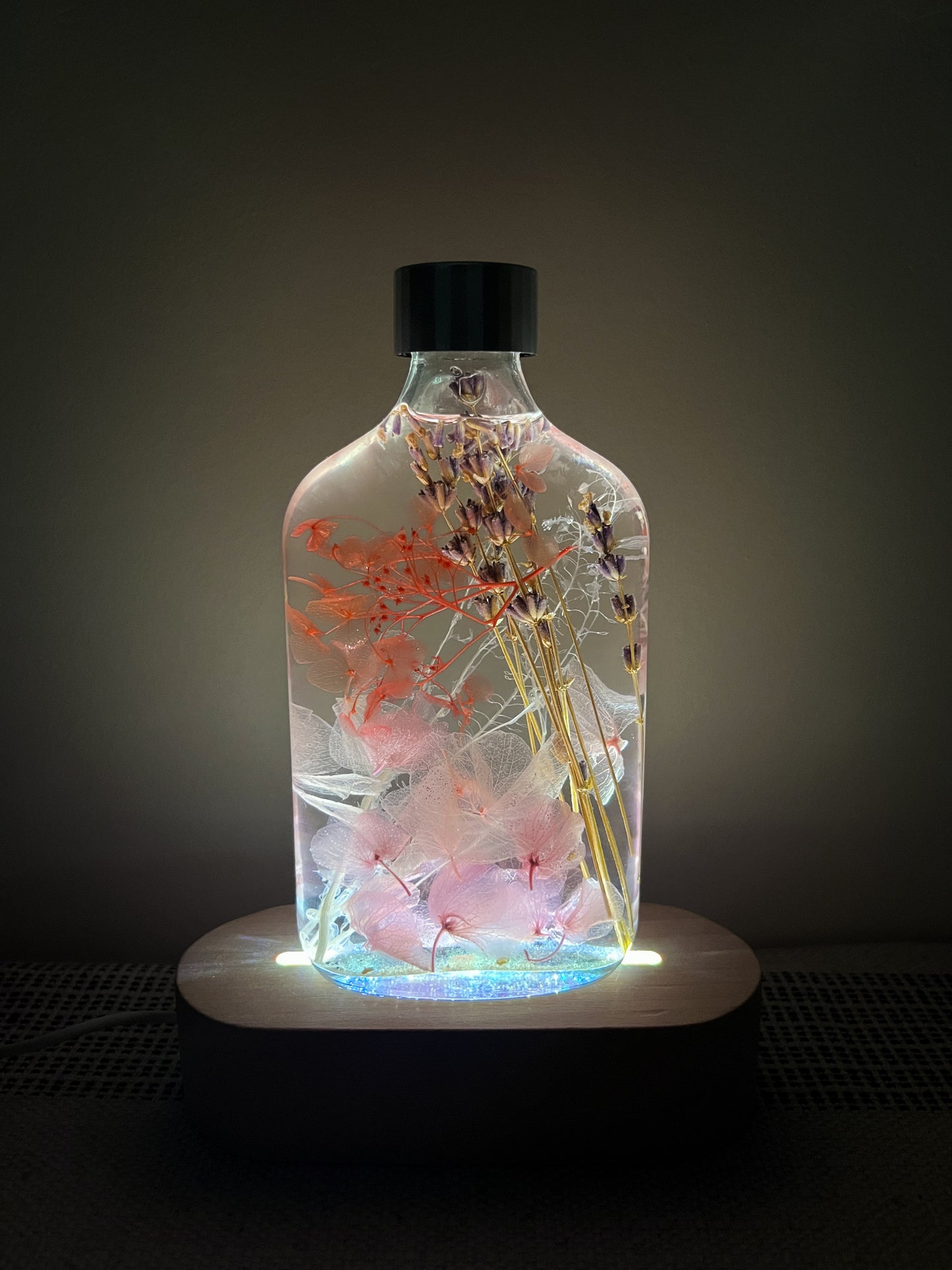 LED Light Bottle #13 - Seville's Quiet Night