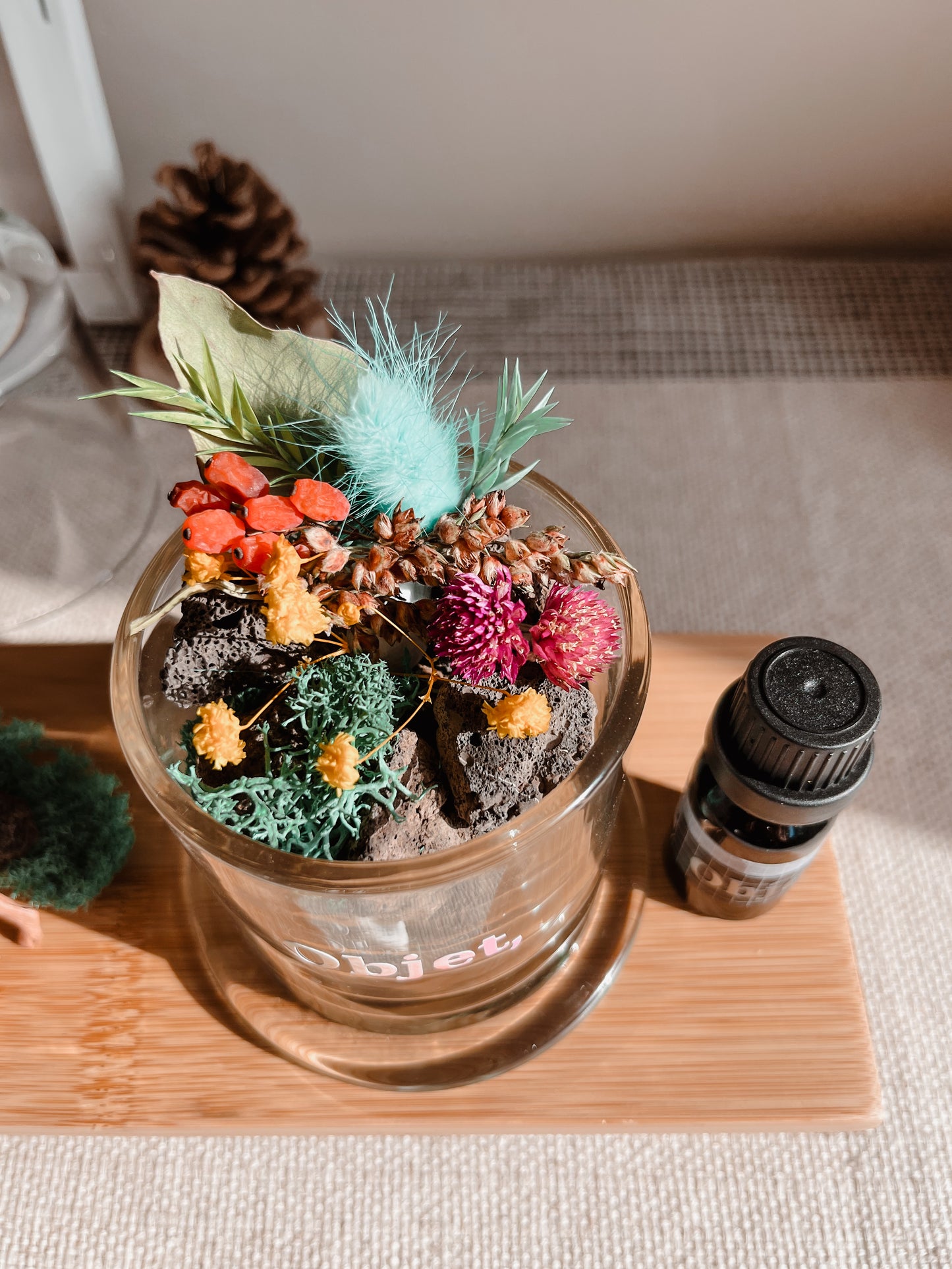 Stone diffuser - Deer's Forest Lava Stone Edition