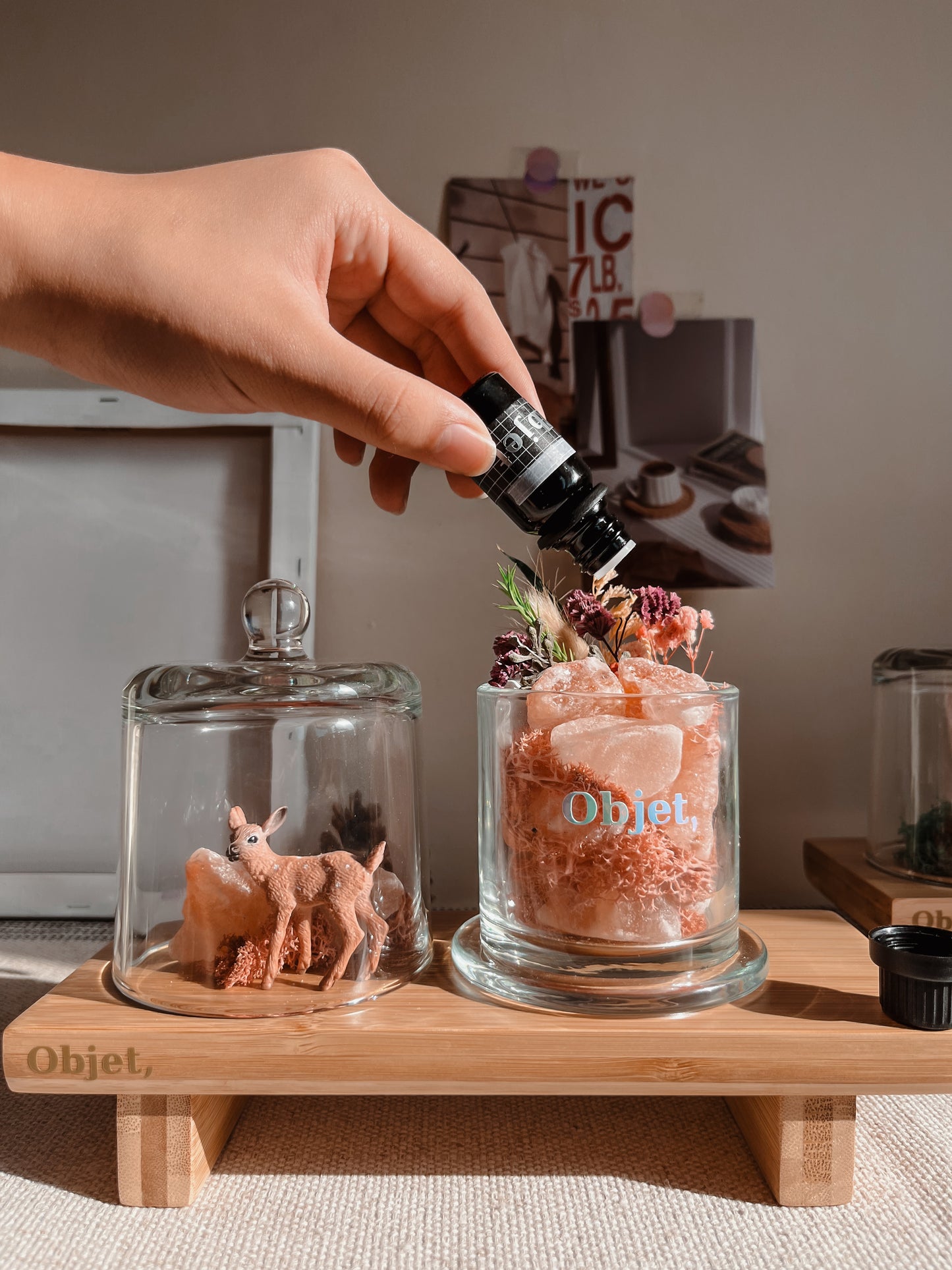 Stone diffuser - Deer's Forest Himalayan Salt Stone Edition