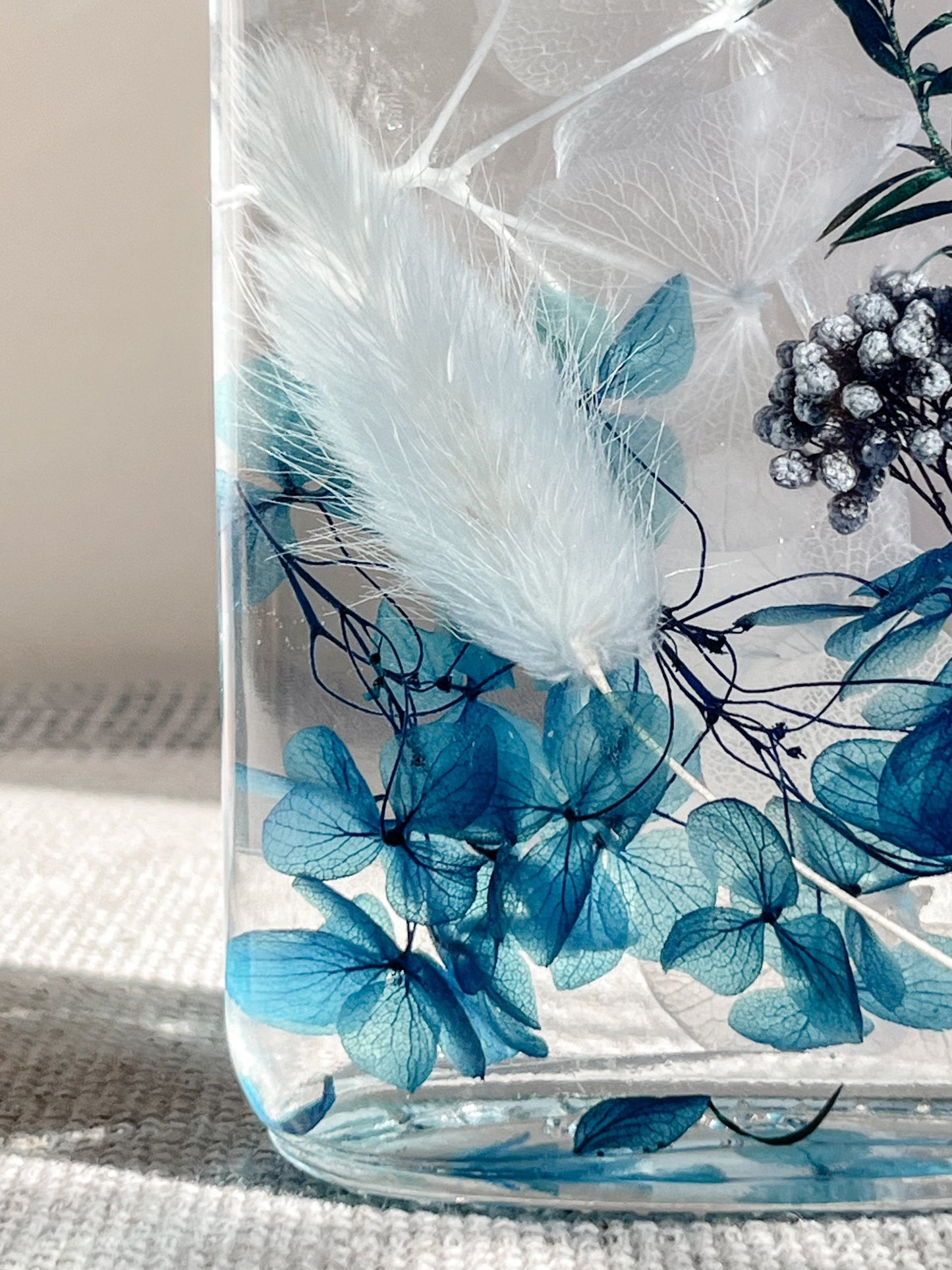 LED Light Bottle #9 - Azure Mist