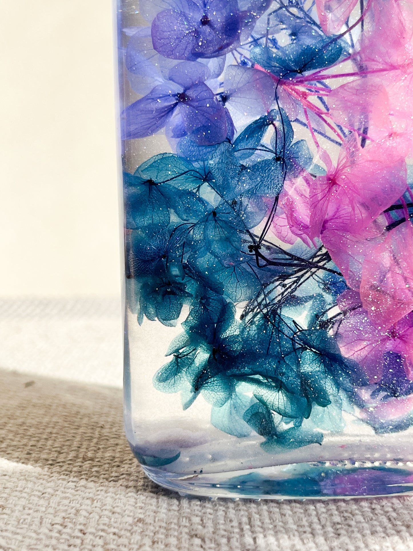 LED Light Bottle #14 - Ocean's Embrace