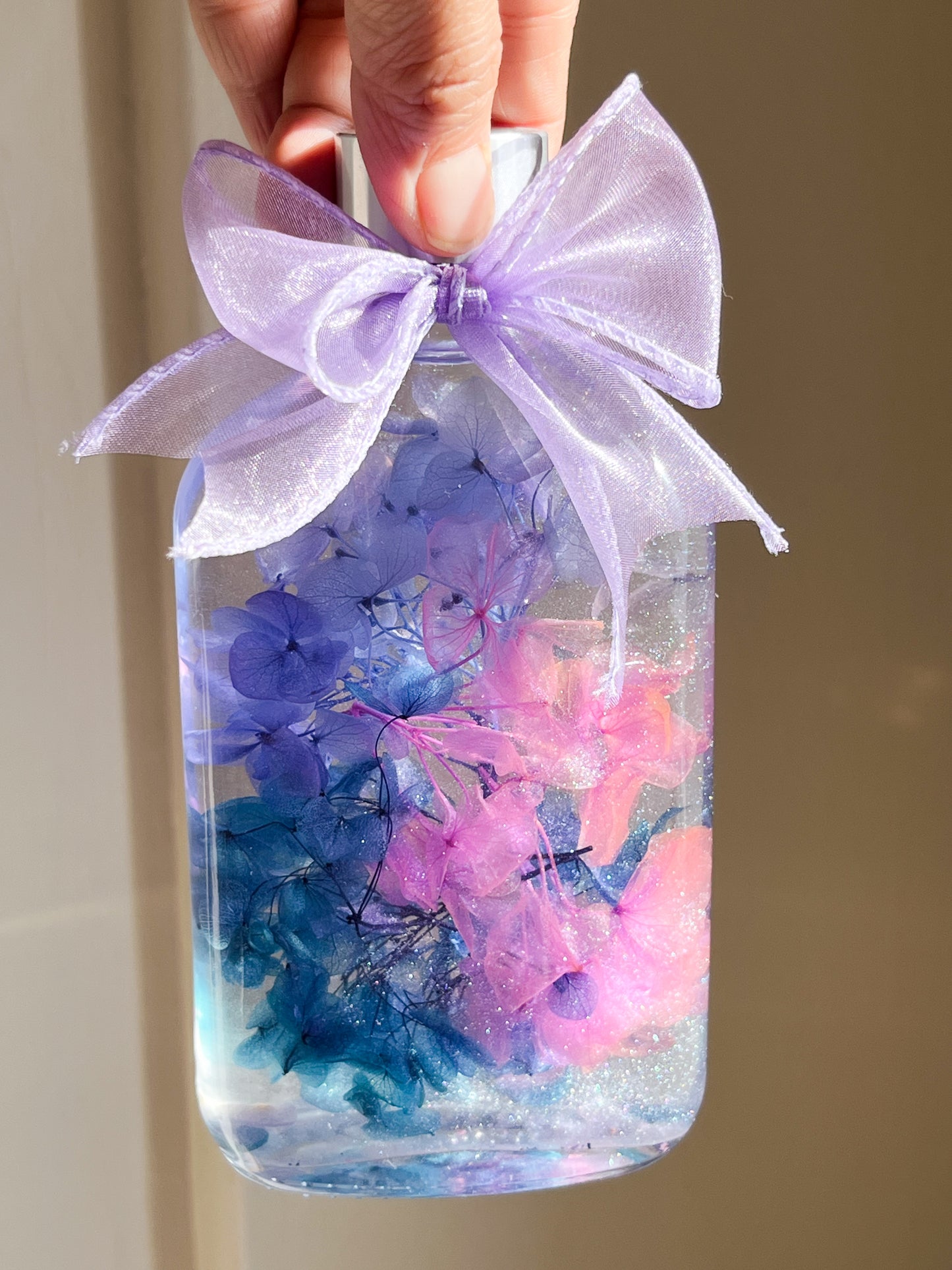 LED Light Bottle #14 - Ocean's Embrace