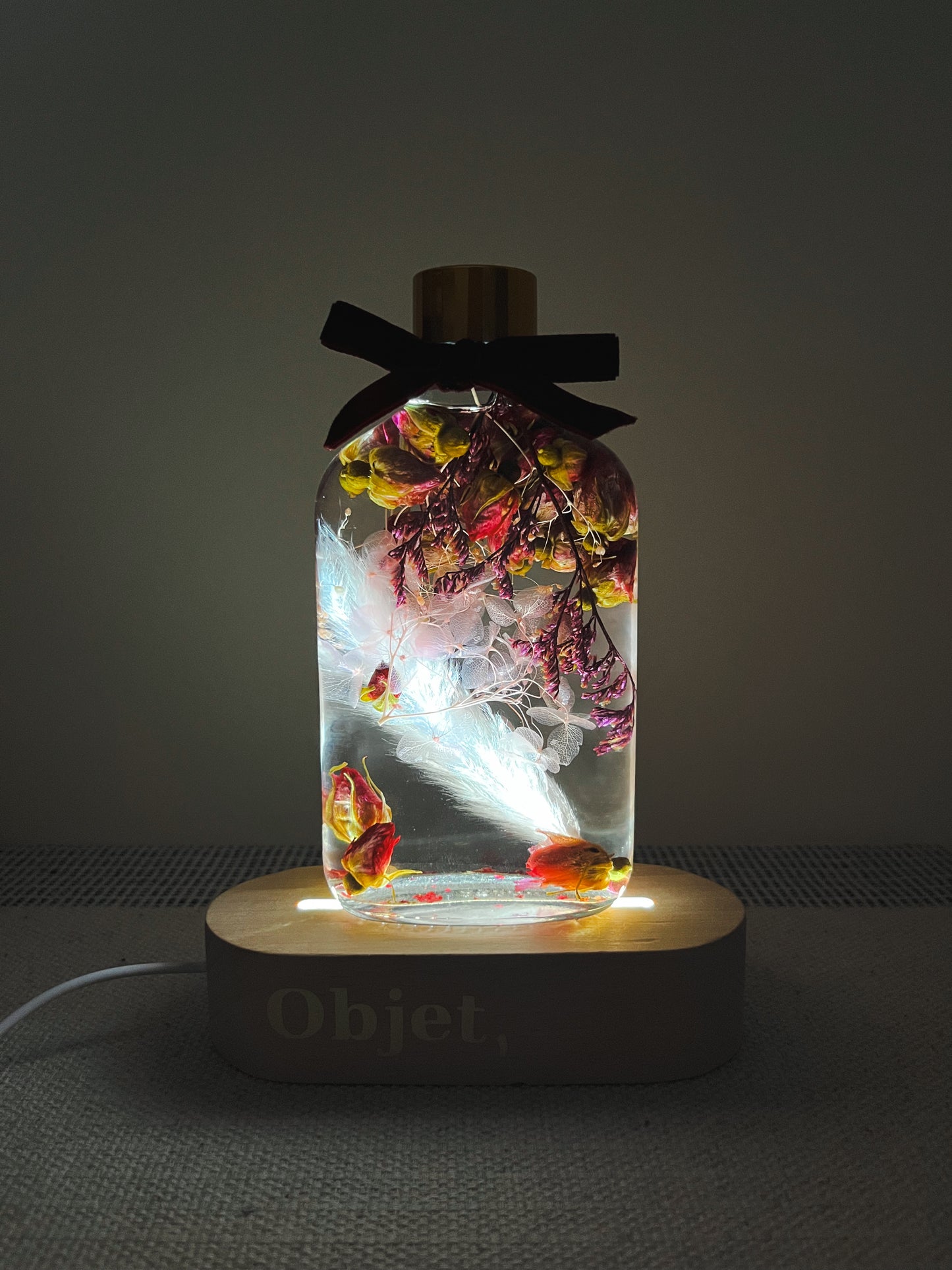 LED Light Bottle #6 - Melrose Charm