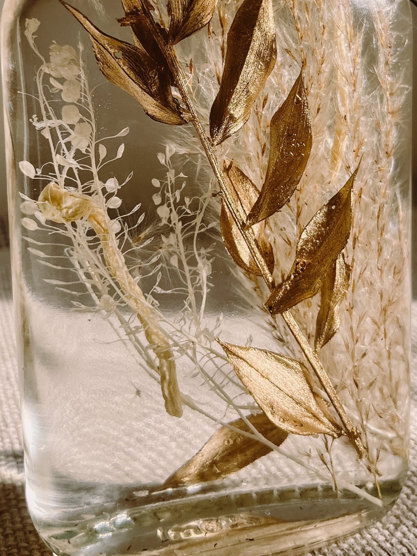 LED Light Bottle #3 - Golden Meadow