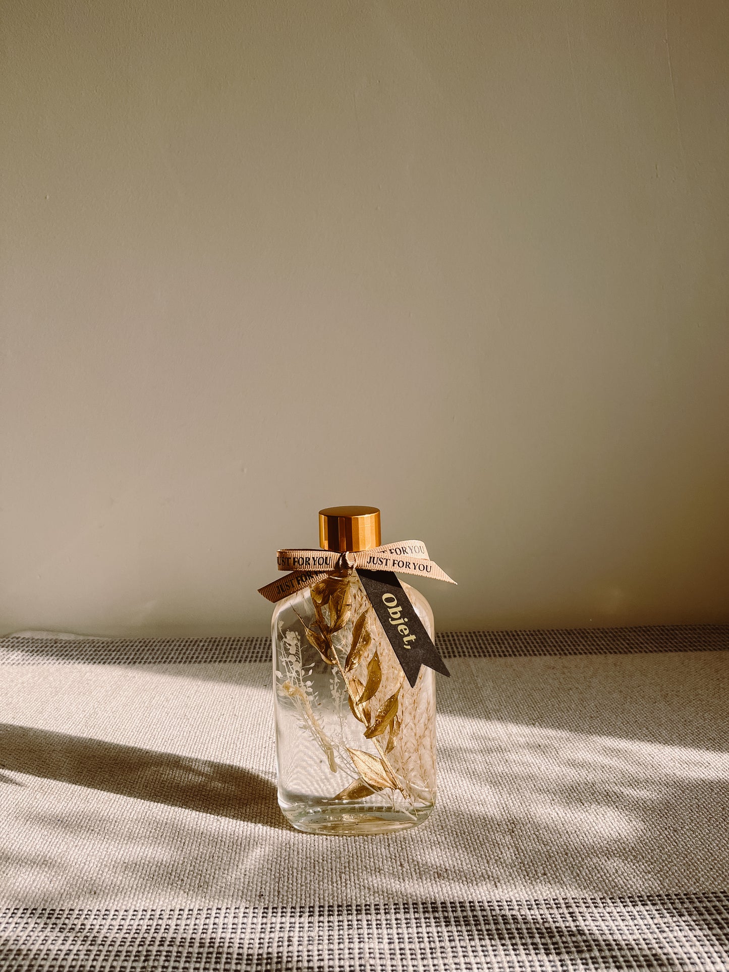 LED Light Bottle #3 - Golden Meadow
