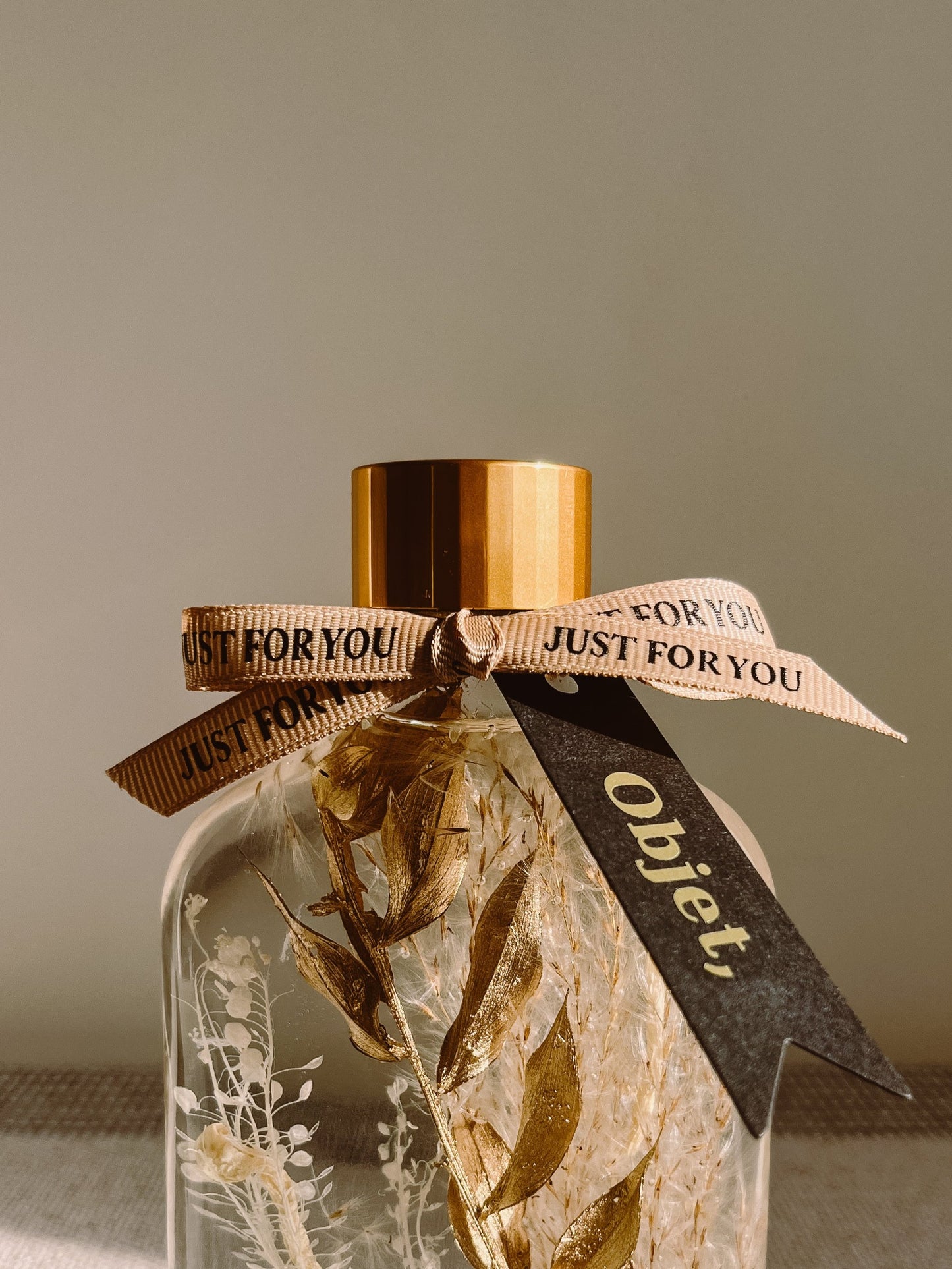 LED Light Bottle #3 - Golden Meadow