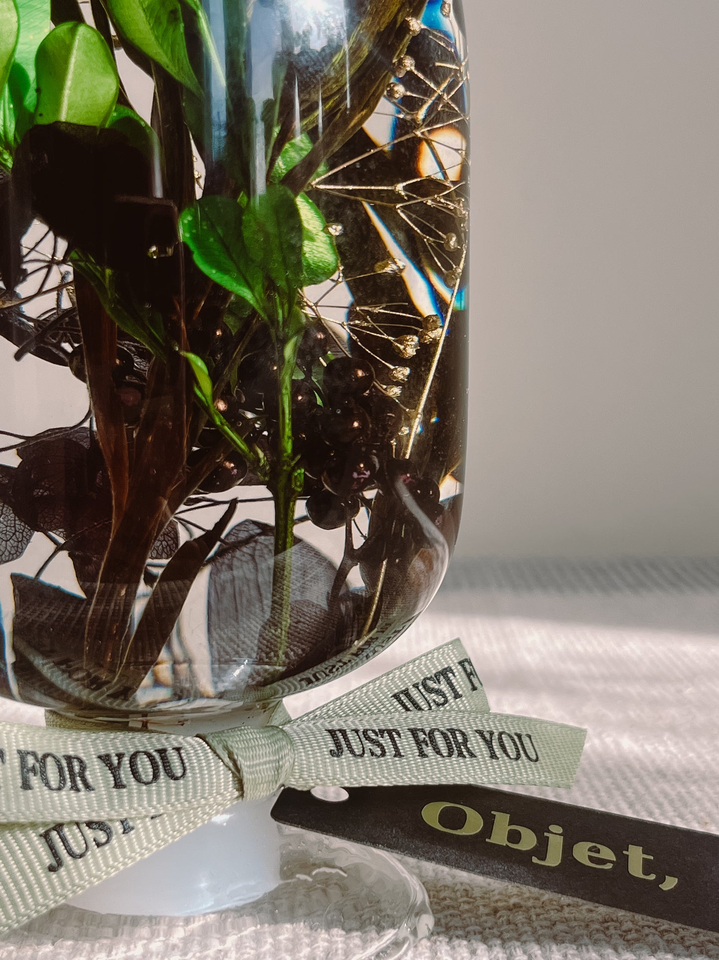 LED Plant Lamp Crystal Ball #5 - Midnight Forest