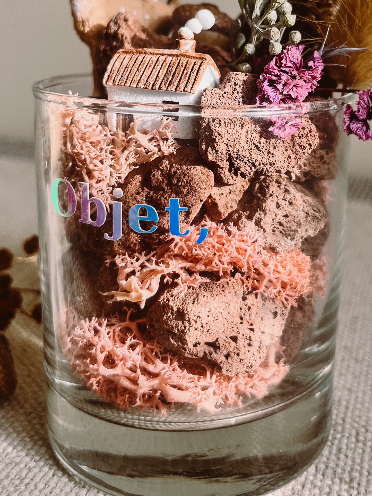 Stone Diffuser Cottage Grove: Volcanic Stone Pink Edition
