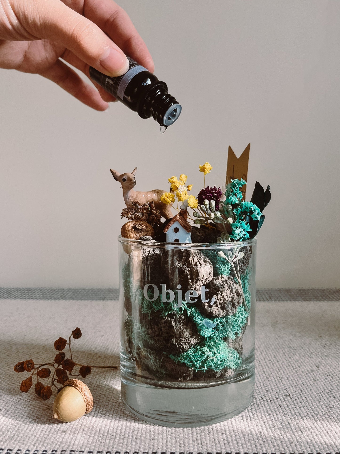 Stone Diffuser Cottage Grove: Volcanic Stone Black Edition
