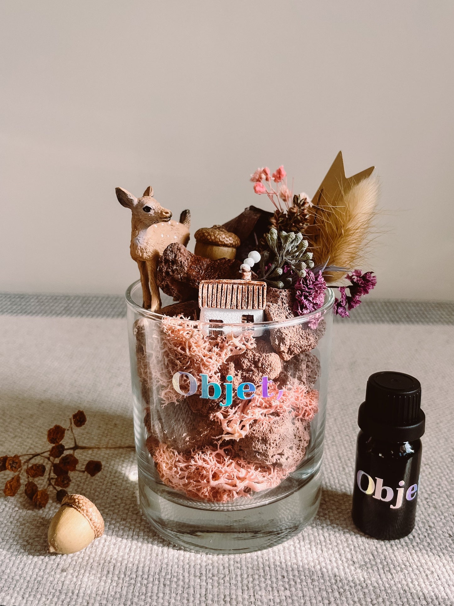 Stone Diffuser Cottage Grove: Volcanic Stone Pink Edition