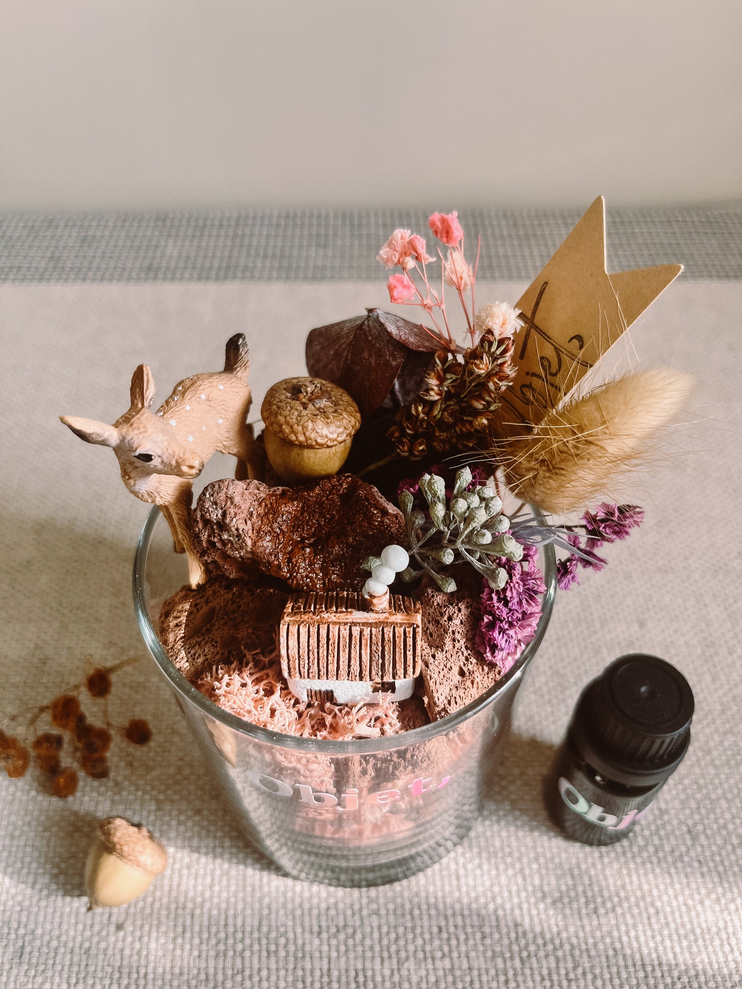 Stone Diffuser Cottage Grove: Volcanic Stone Pink Edition