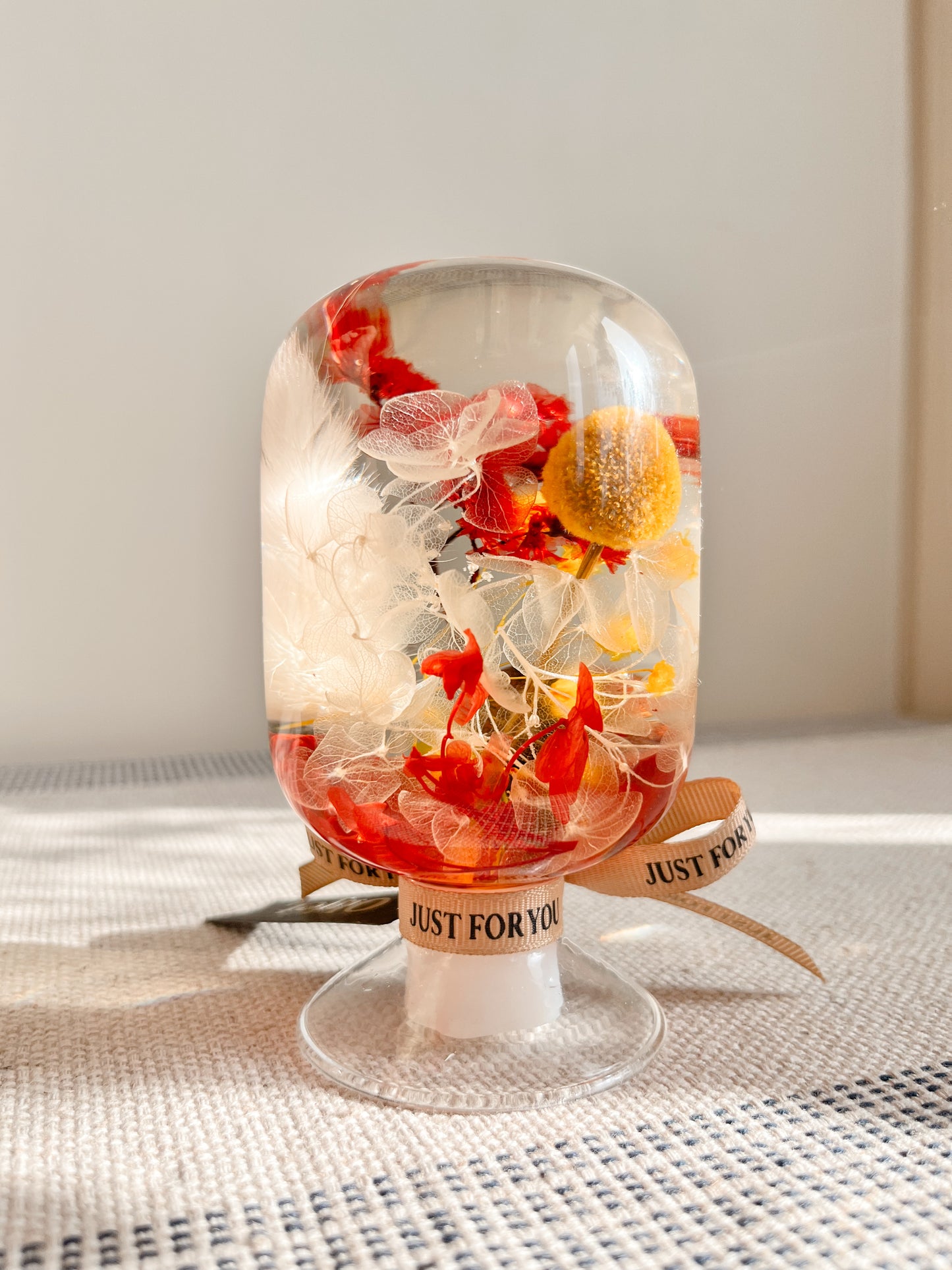 LED Flower Lamp Crystal Ball #6 - Caribbean Sunset