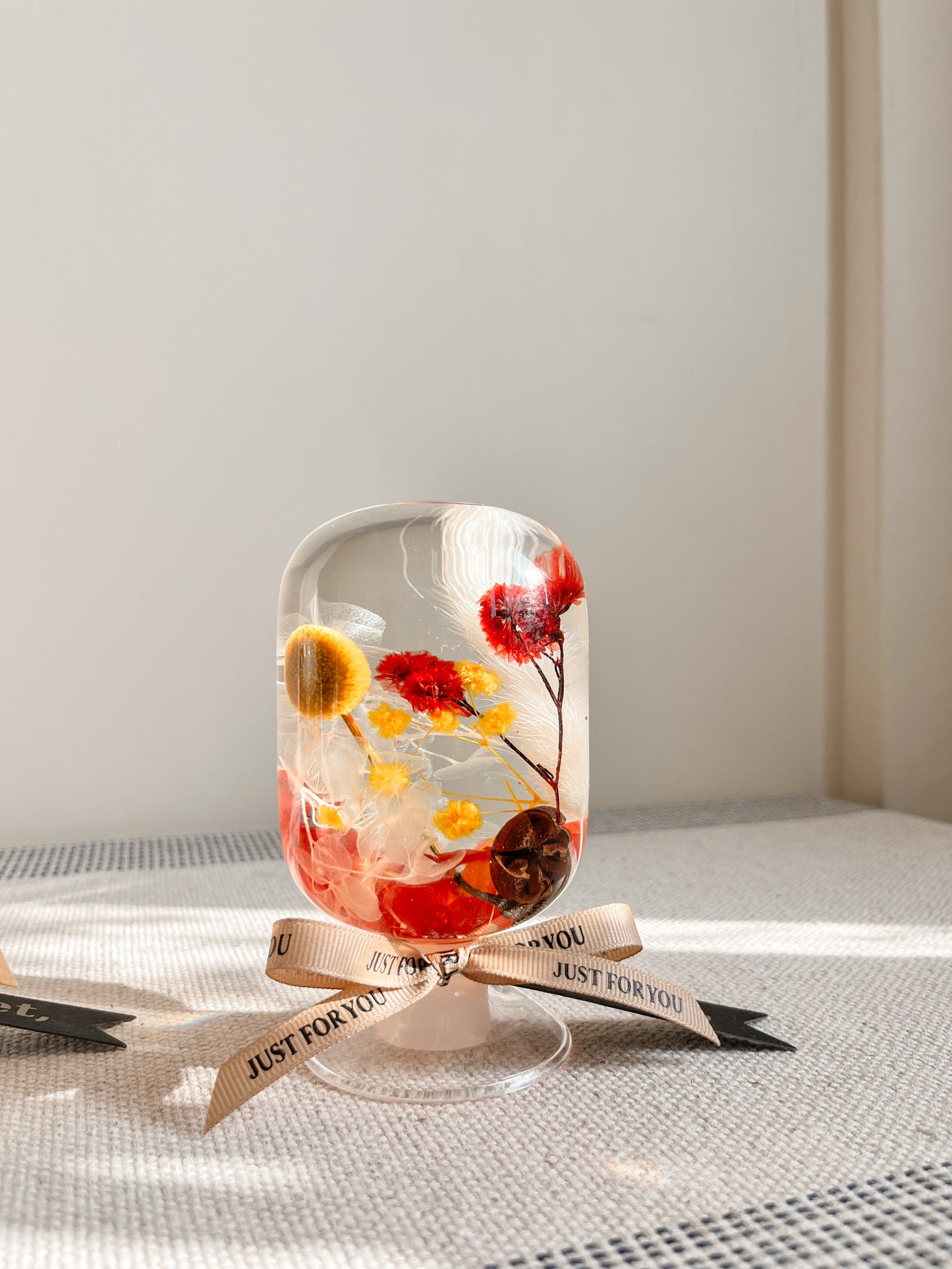 LED Flower Lamp Crystal Ball #6 - Caribbean Sunset