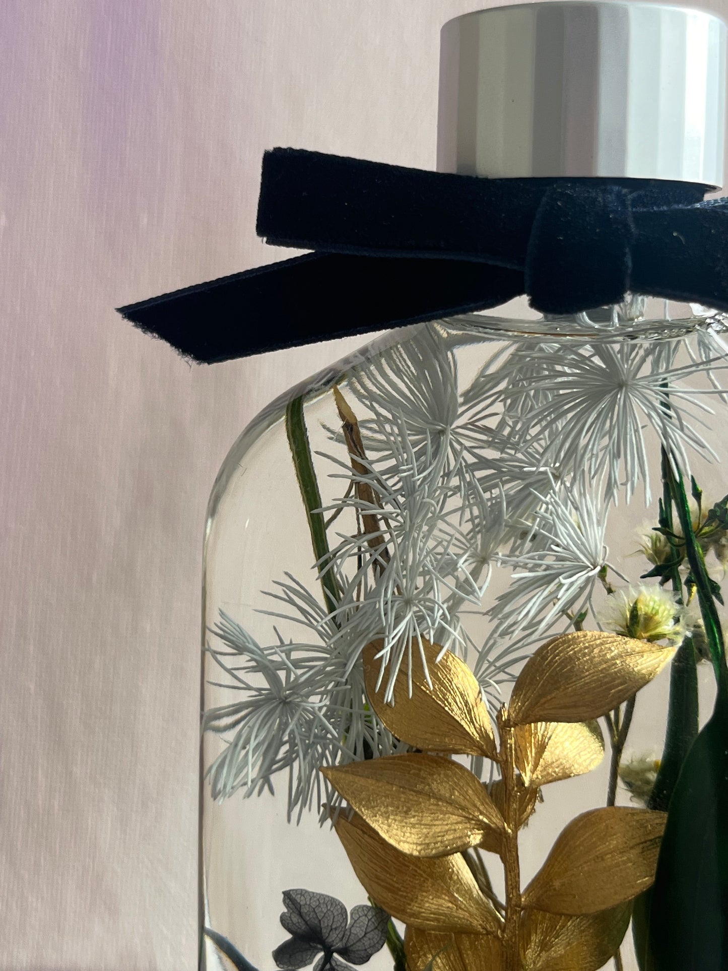 LED Light Bottle #4 - Verdant Noir