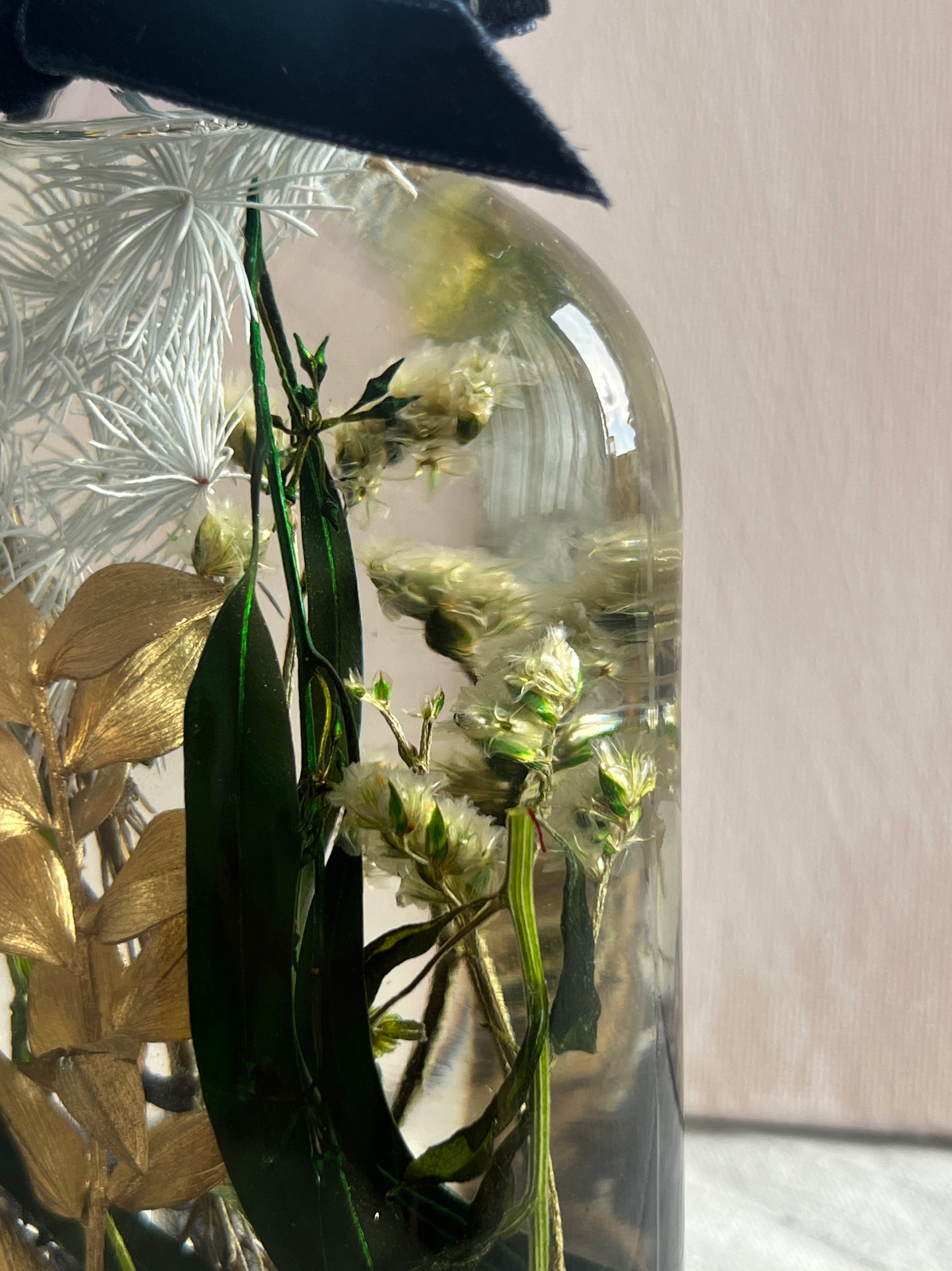 LED Light Bottle #4 - Verdant Noir