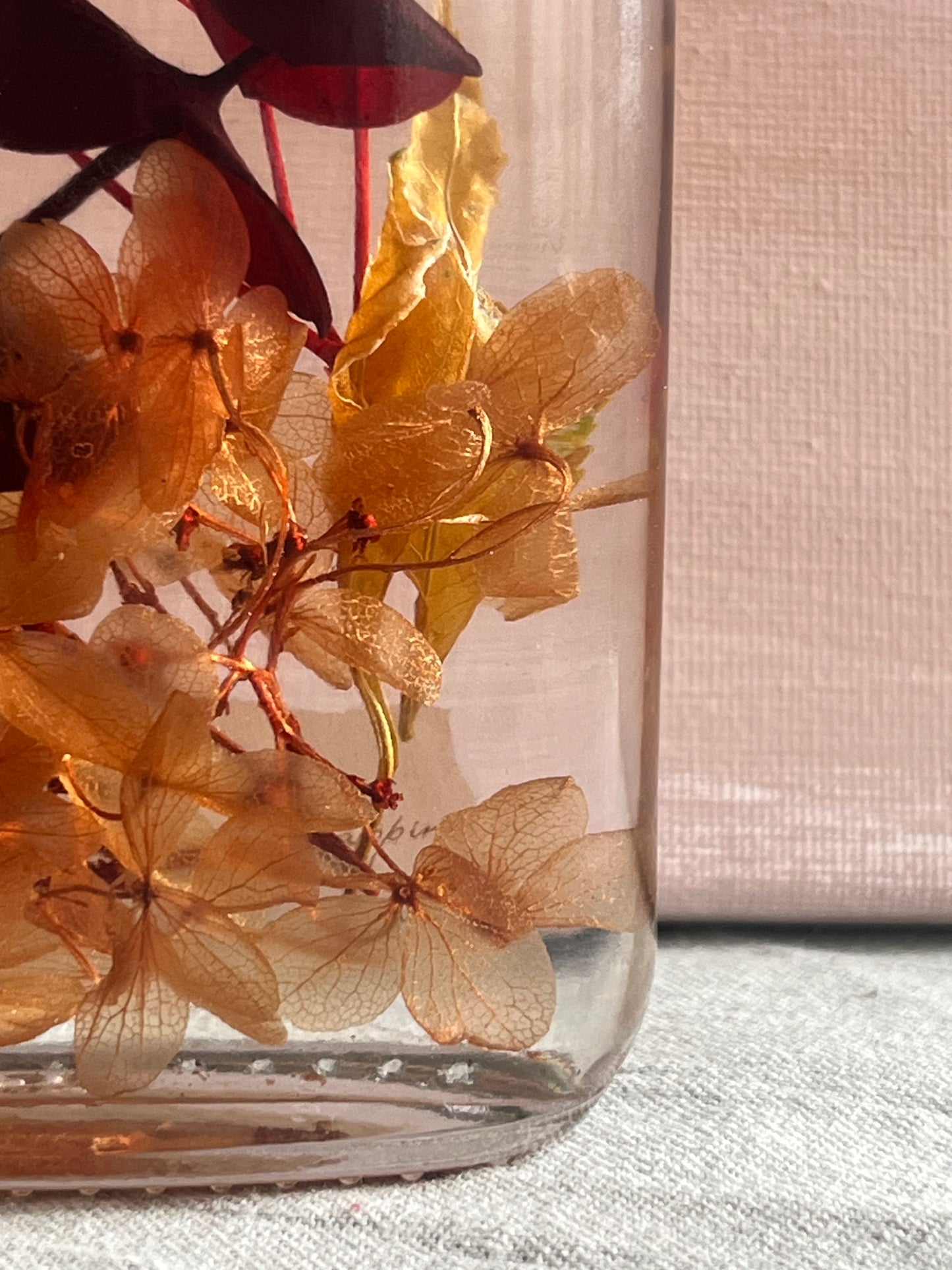 LED Light Bottle #2 - Sunset Ember