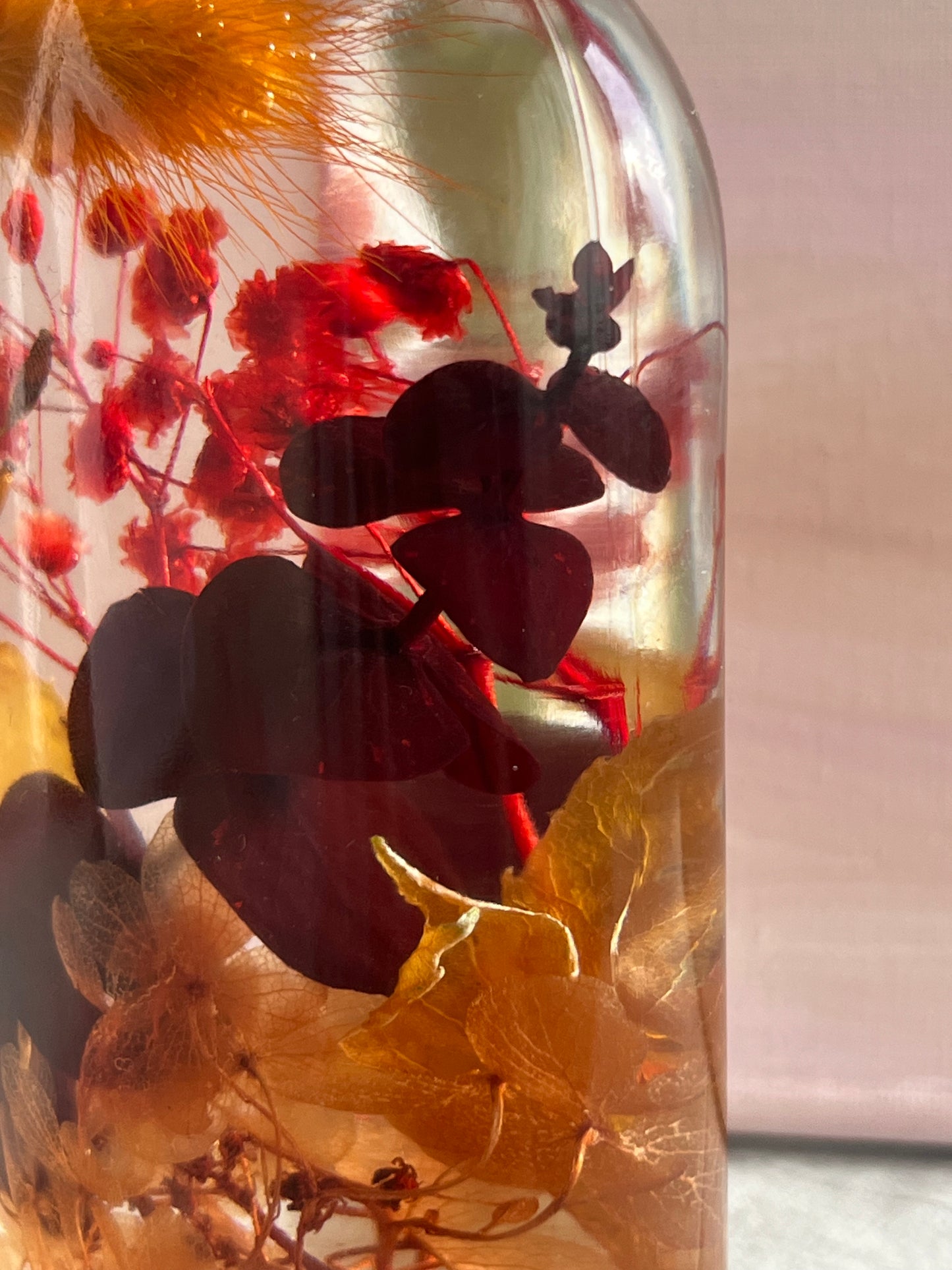 LED Light Bottle #2 - Sunset Ember