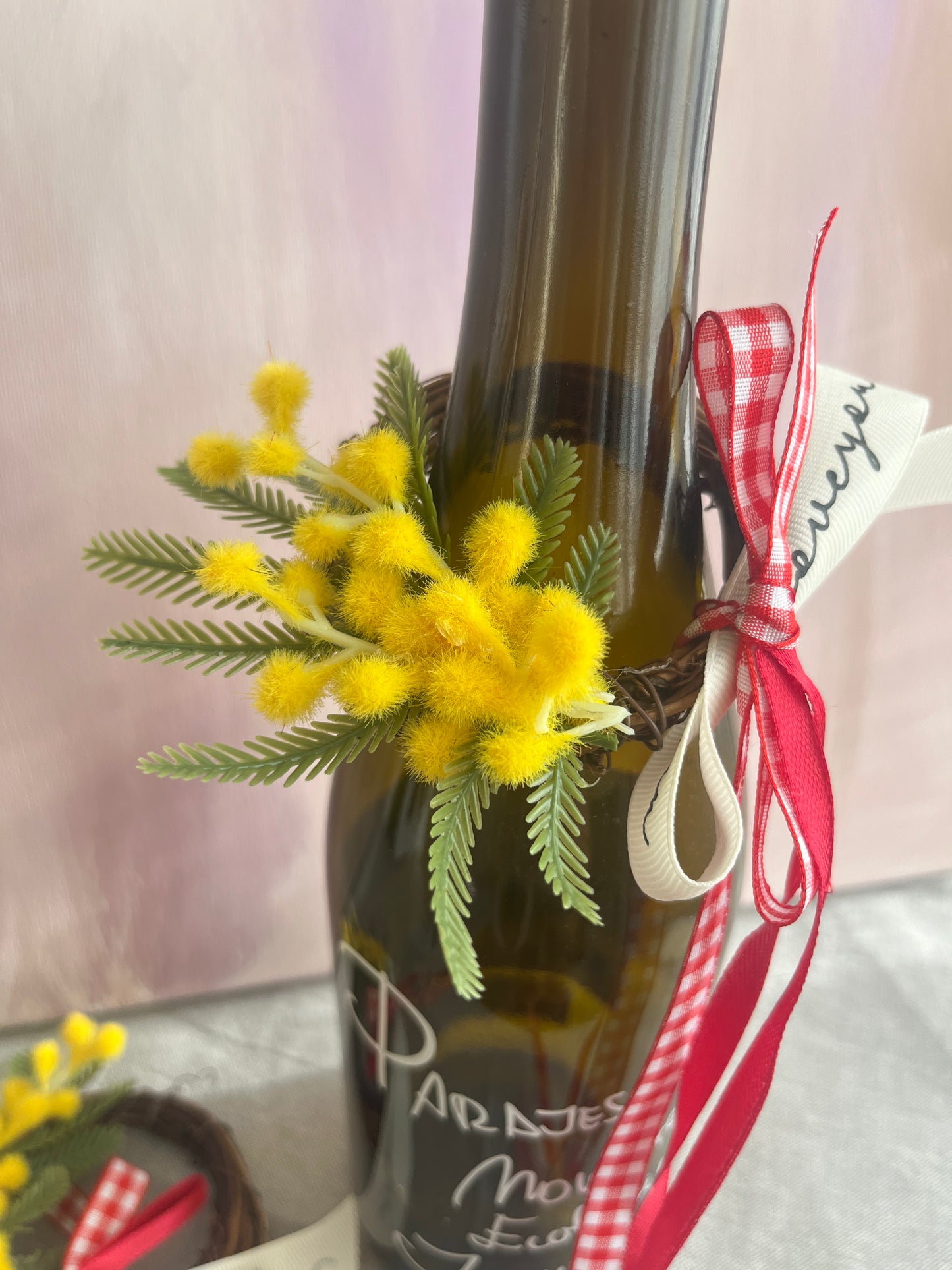 Mini Mimosa Wreath