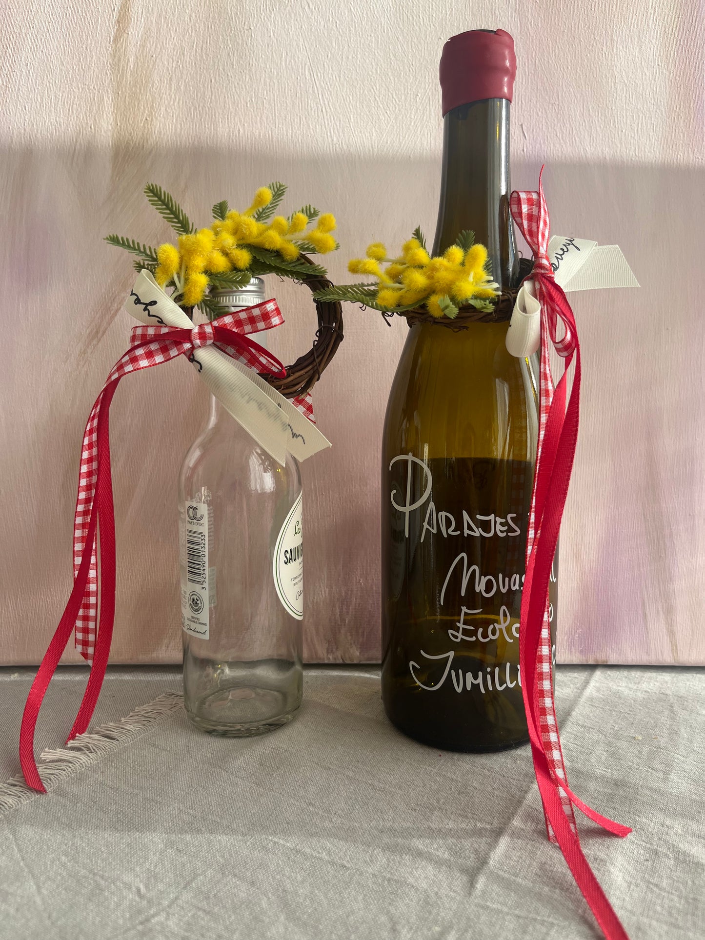 Mini Mimosa Wreath