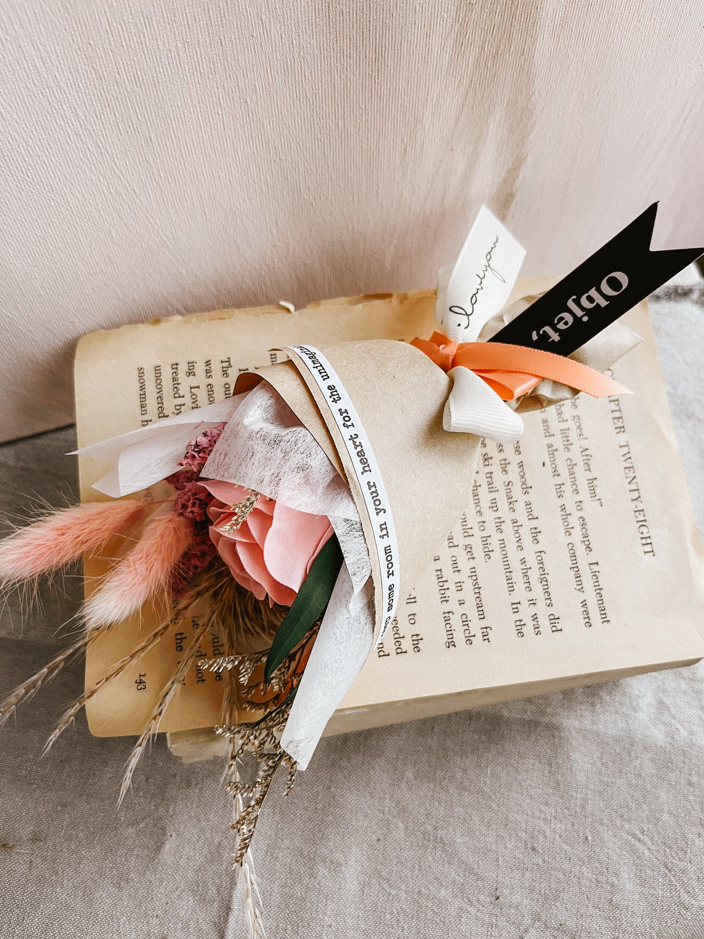 Rose soap mini bouquet