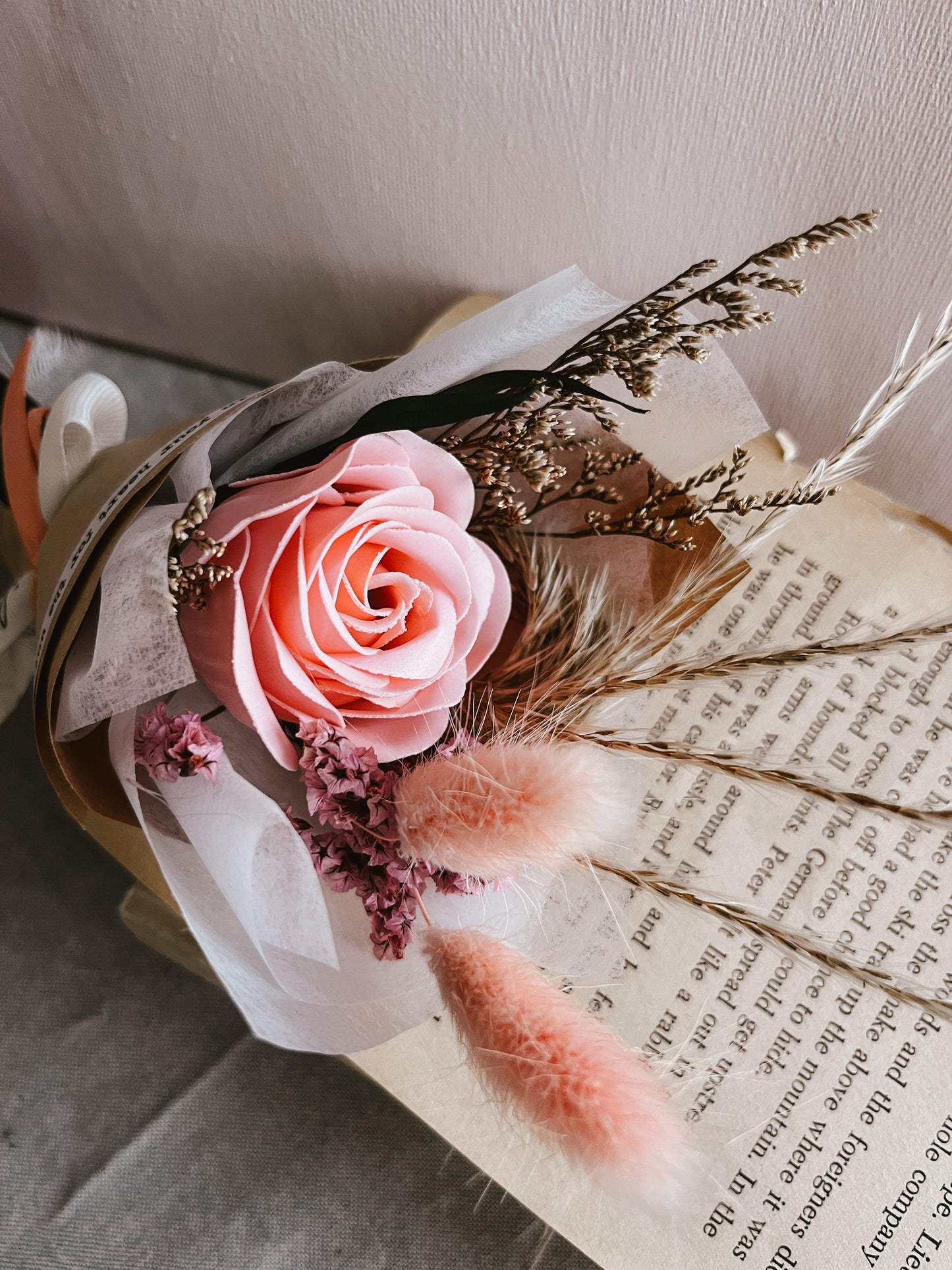 Rose soap mini bouquet