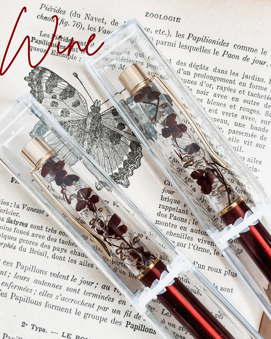 Flower ball point pen