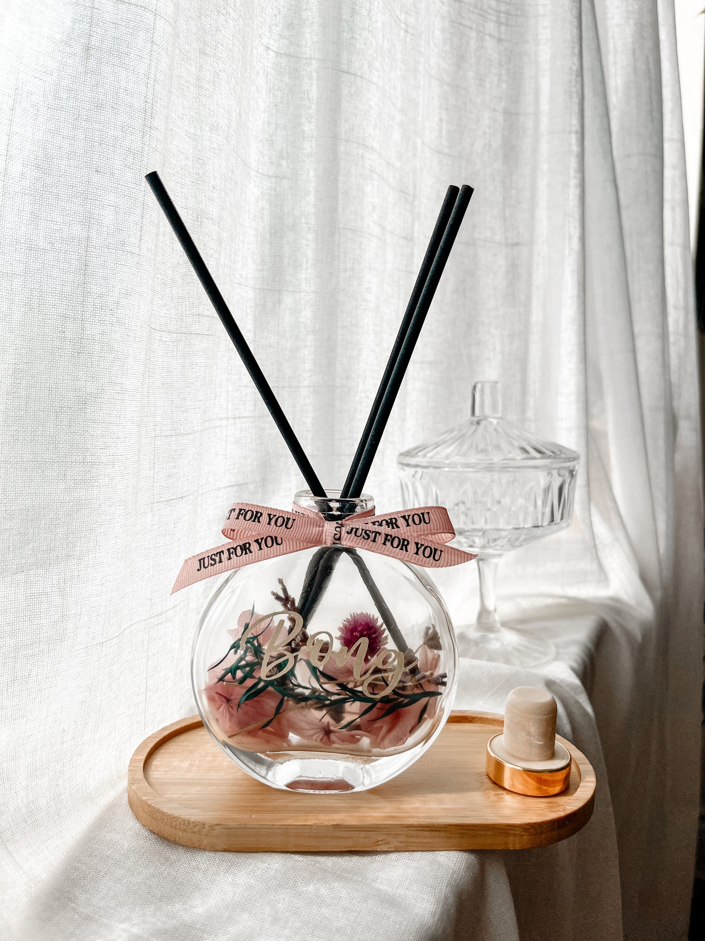 Round Flower Reed Diffuser