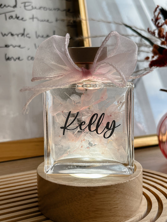 Mini #3 - Pink & Mint Hydrangea