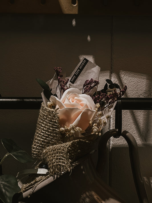 Rose soap mini bouquet 3