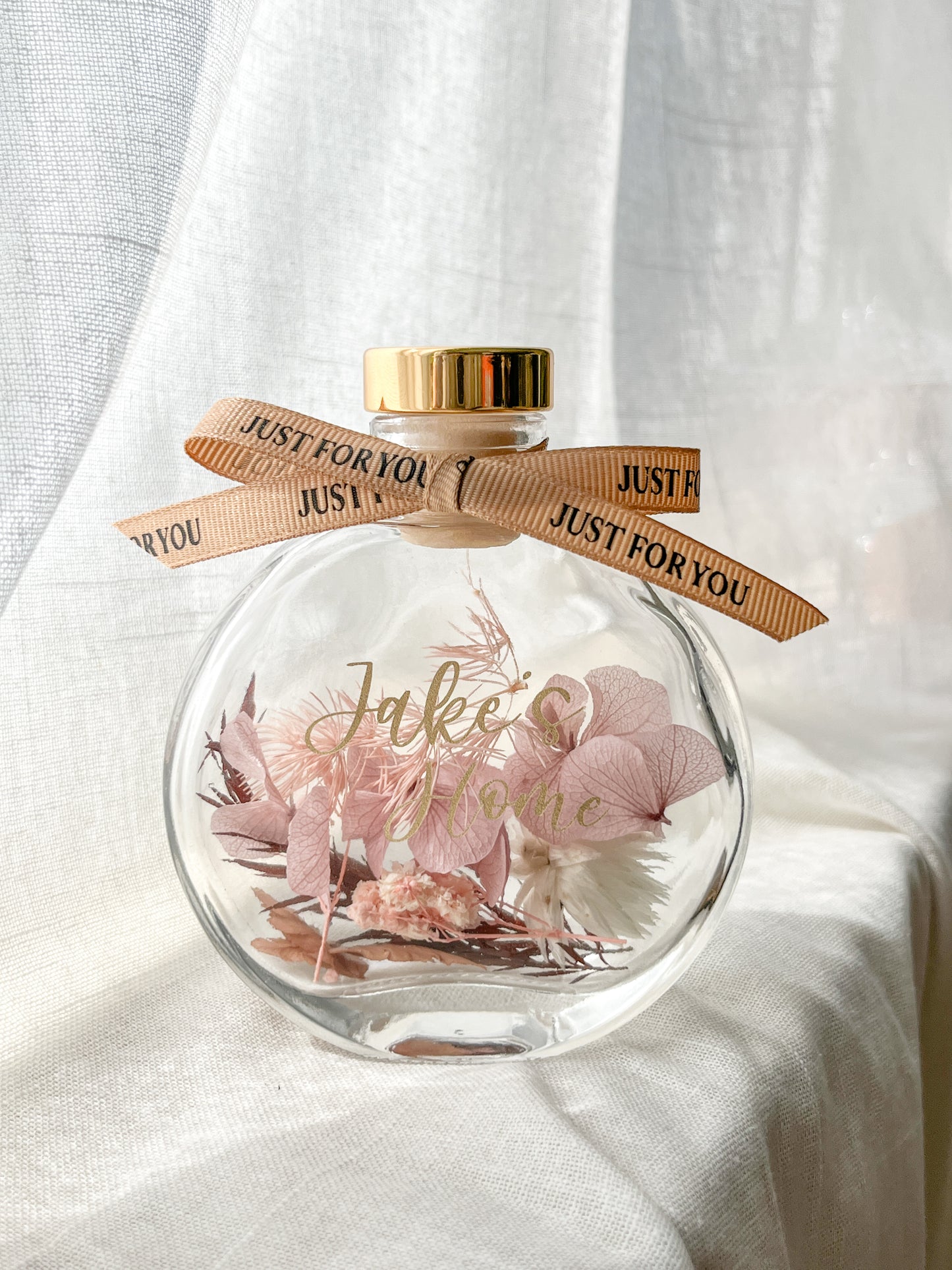 Round Flower Reed Diffuser